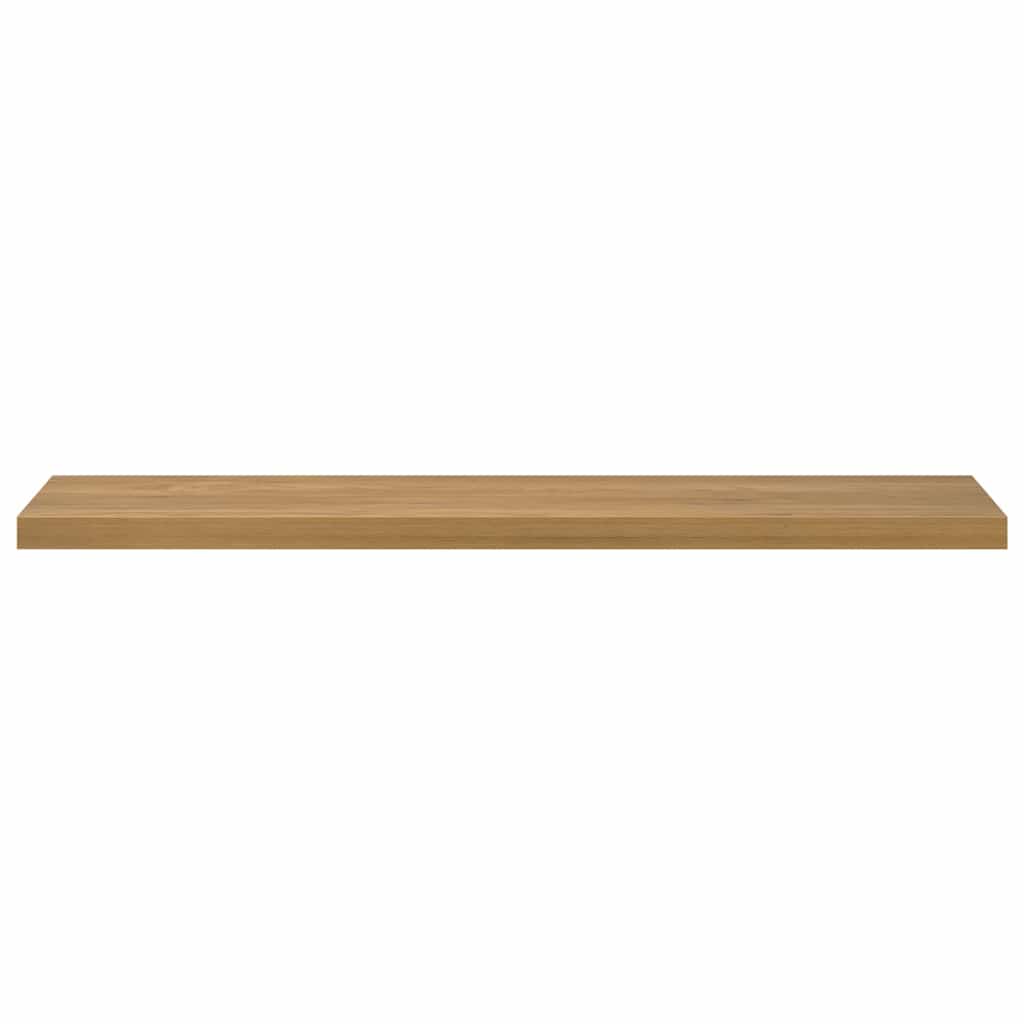 Vegghylle Veggmontert 2 stk. Brun 120 x 23,5 x 3,8 cm