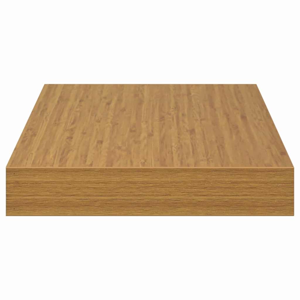 Vegghylle 2 pcs Beige 40 x 23,5 x 4 cm Konstruert tre