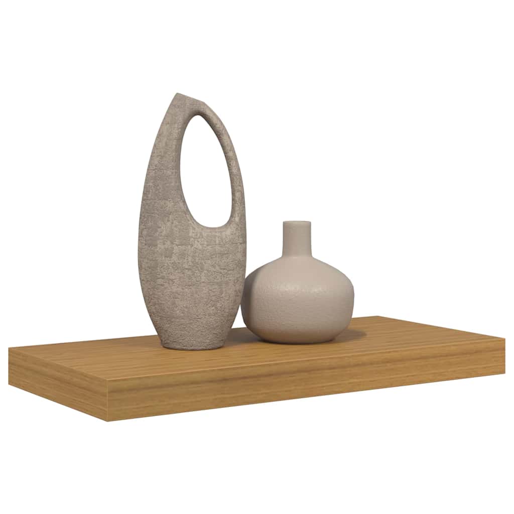 Vegghylle Veggmontert Beige 50 x 23 x 4 cm Konstruert tre