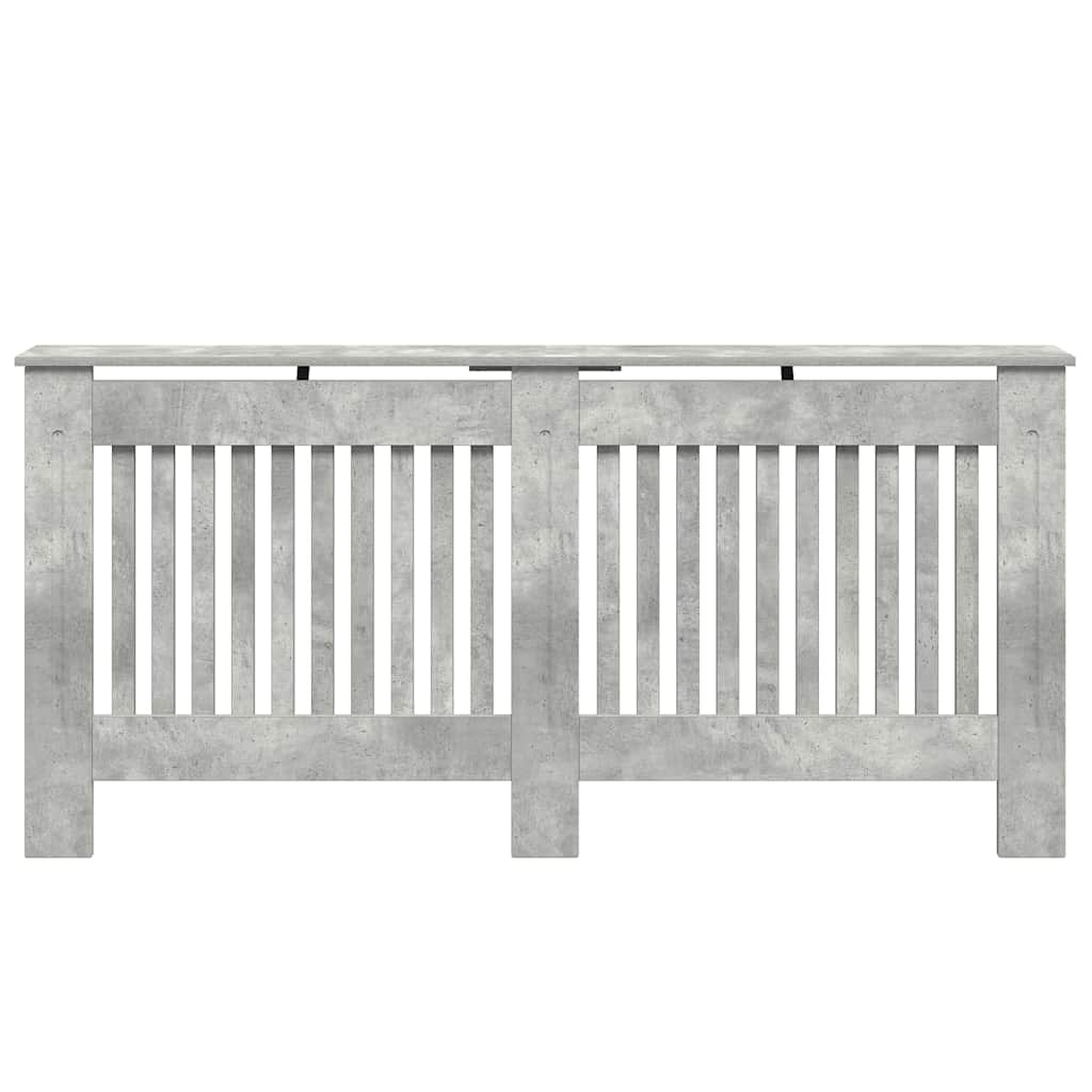 Radiator Deksel Betonggrå 172 x 19 x 81,5 cm Konstruert tre