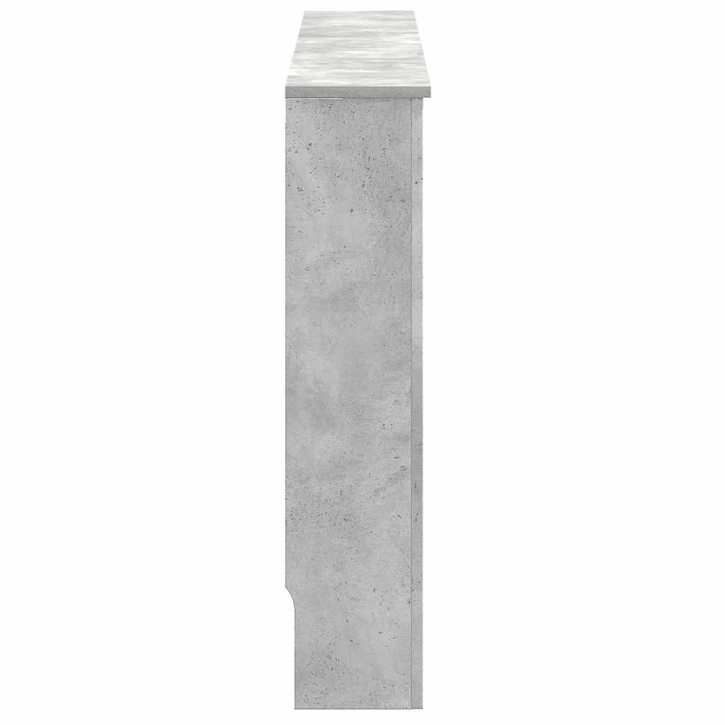 Radiator Deksel Betonggrå 172 x 19 x 81,5 cm Konstruert tre