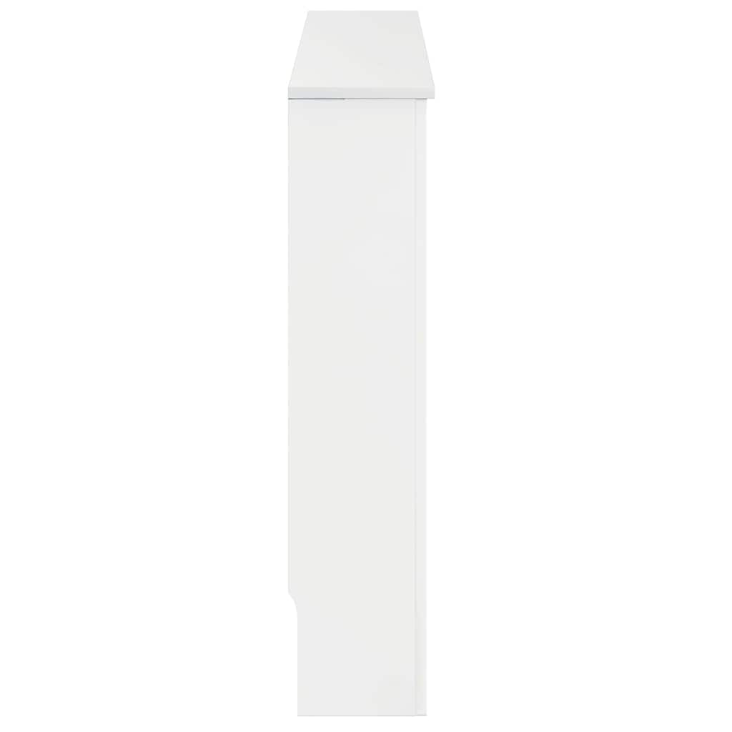 Radiator Deksel Høyglanset hvit 172 x 19 x 81,5 cm