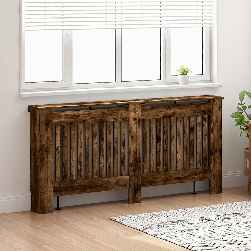 Radiator Deksel Røkt Eik 172 x 19 x 81,5 cm Konstruert tre
