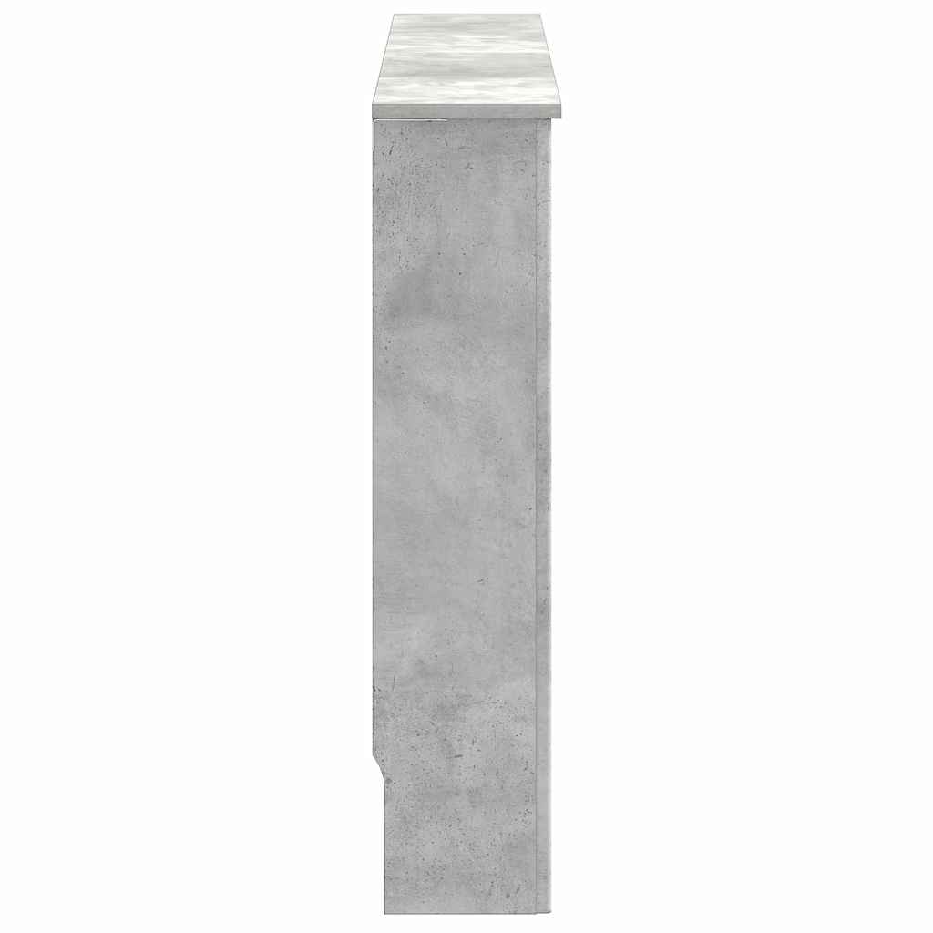 Radiator Deksel Betonggrå 152 x 19 x 81,5 cm Konstruert tre