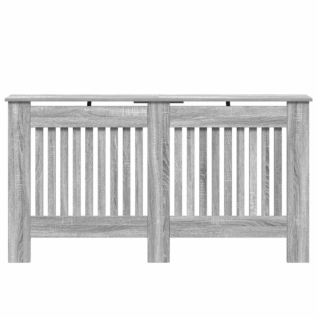 Radiator Deksel Grå Sonoma 152 x 19 x 81,5 cm Konstruert tre