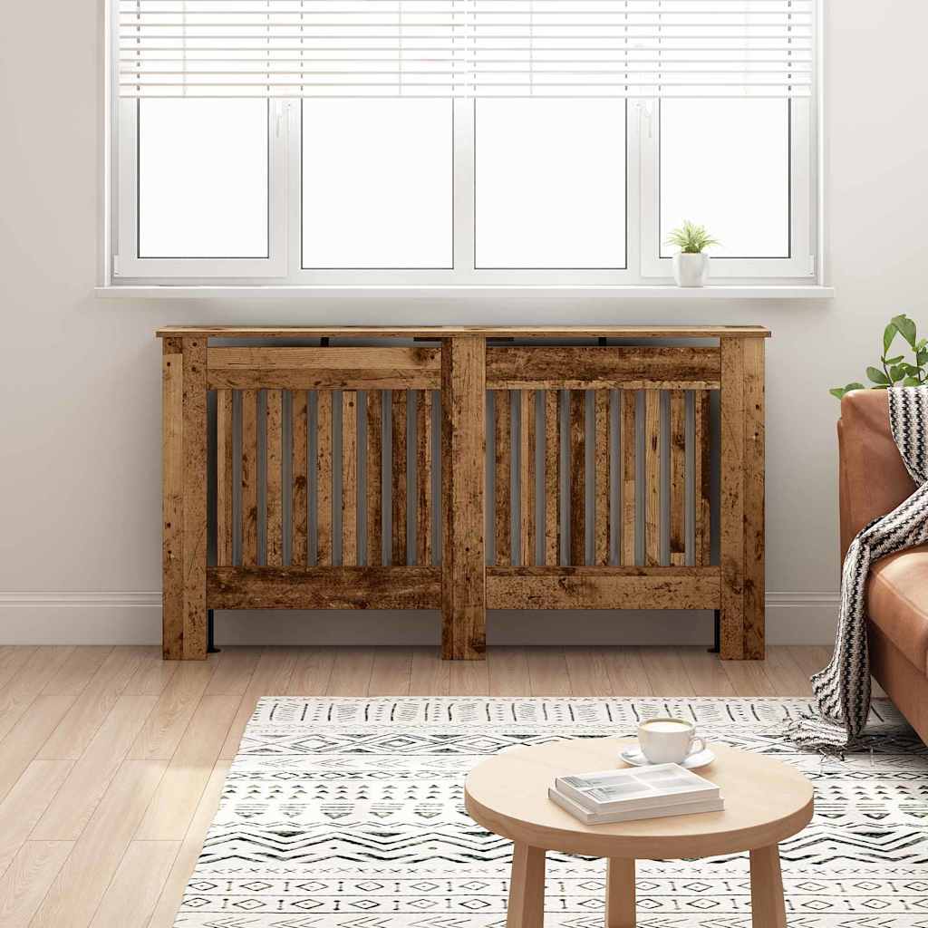 Radiator Deksel Gamle tre 152 x 19 x 81,5 cm Konstruert tre