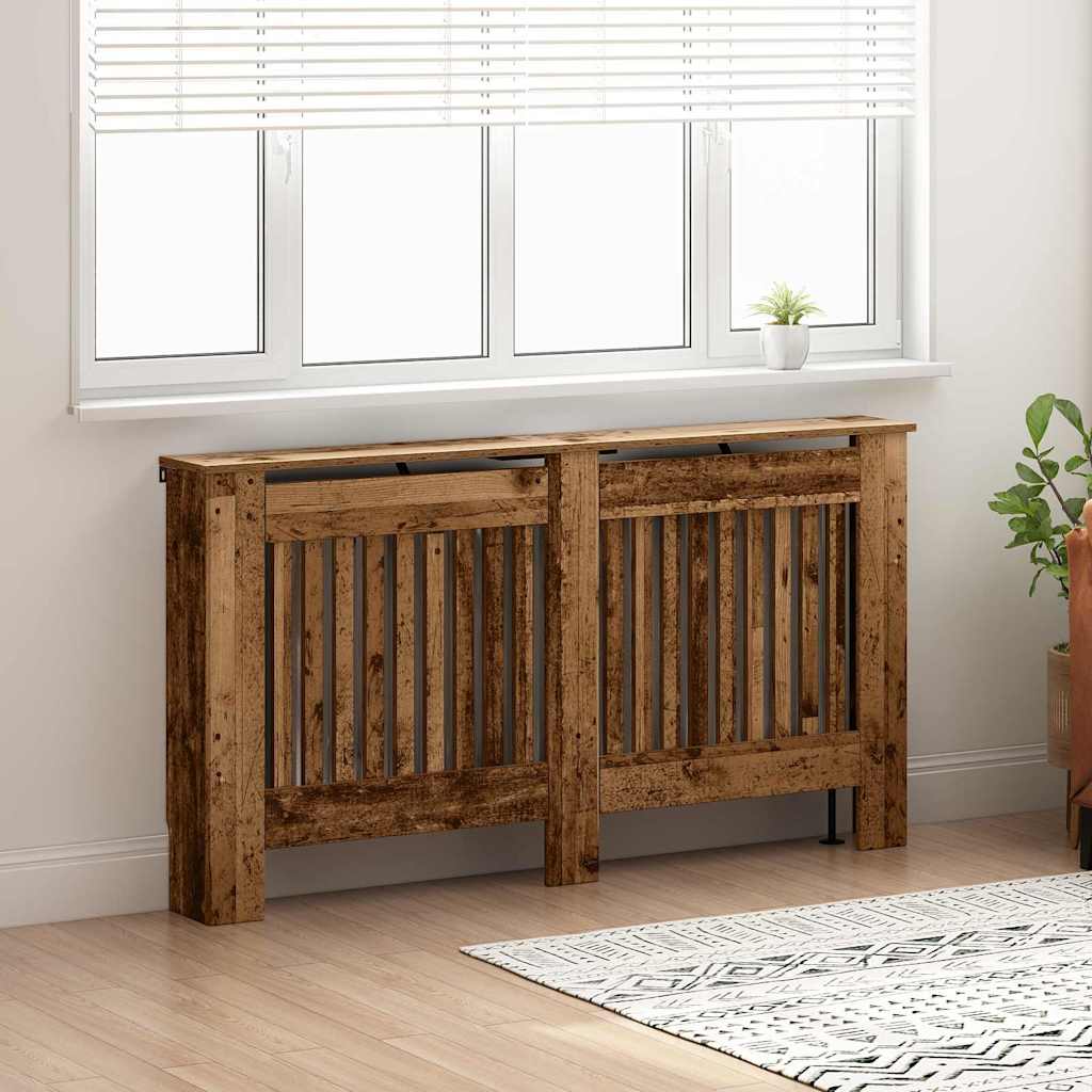 Radiator Deksel Gamle tre 152 x 19 x 81,5 cm Konstruert tre