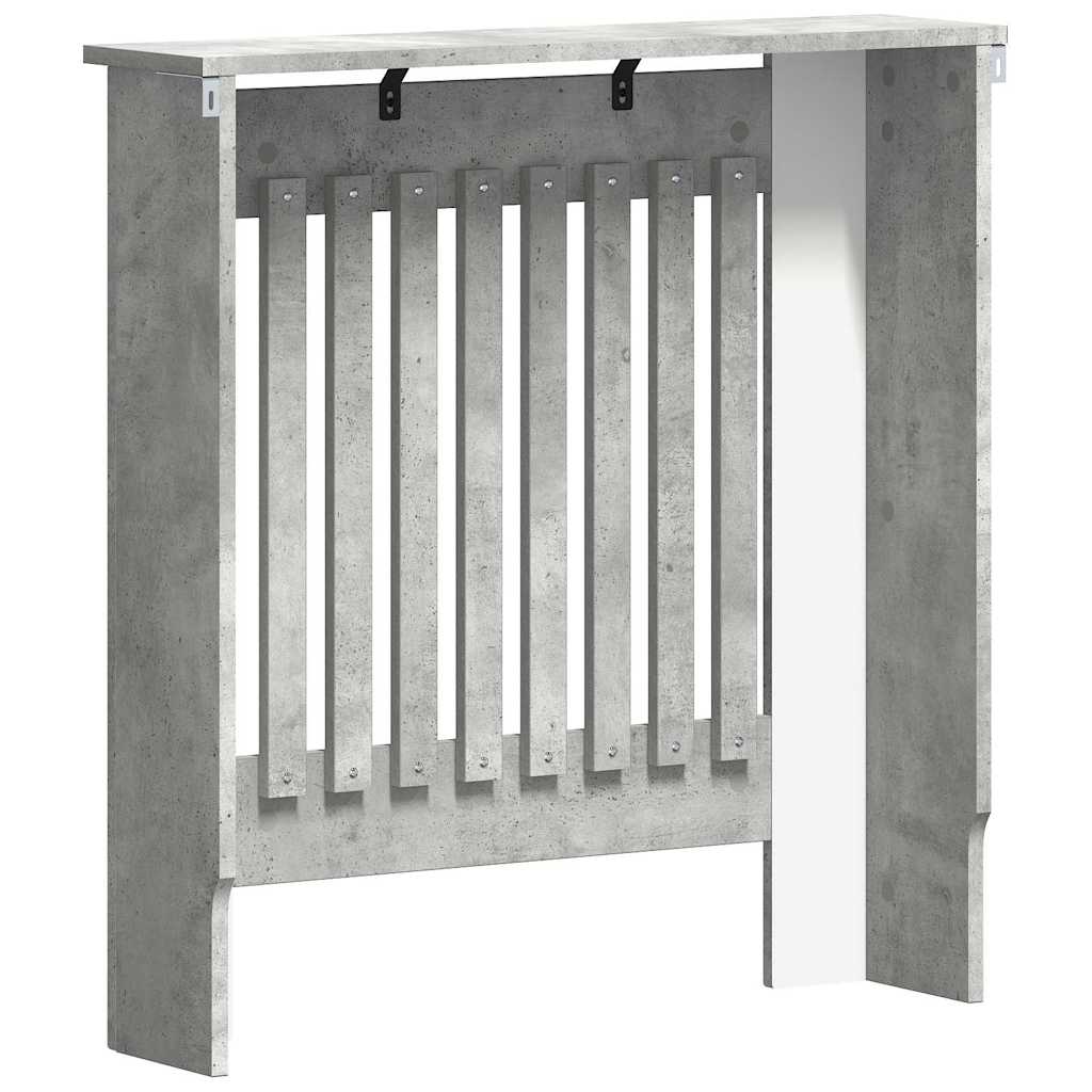 Radiator Deksel Betonggrå 78 x 19 x 81,5 cm Konstruert tre