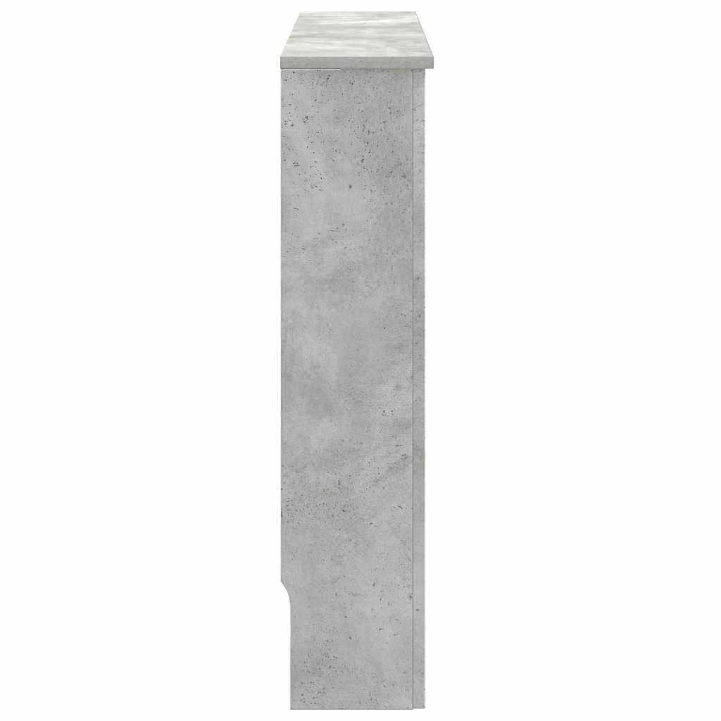 Radiator Deksel Betonggrå 78 x 19 x 81,5 cm Konstruert tre