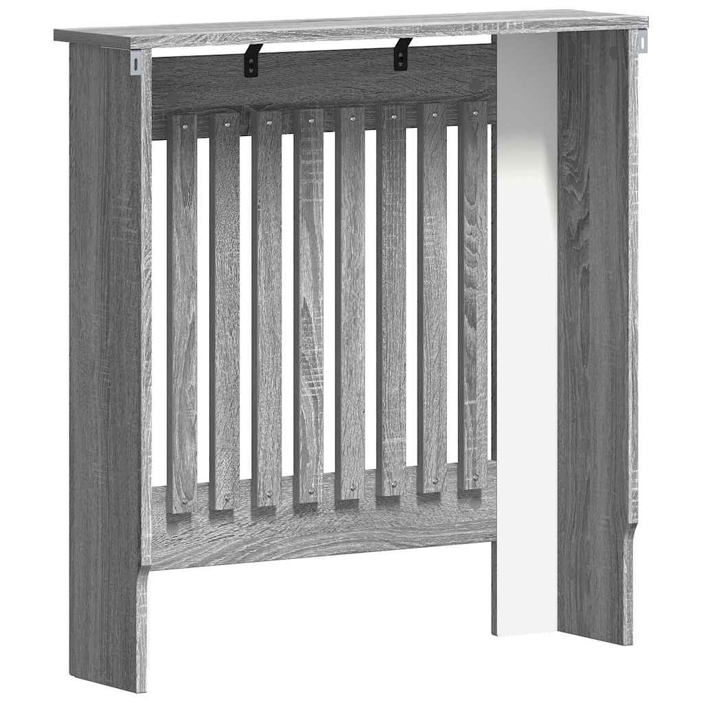 Radiator Deksel Grå Sonoma 78 x 19 x 81,5 cm Konstruert tre