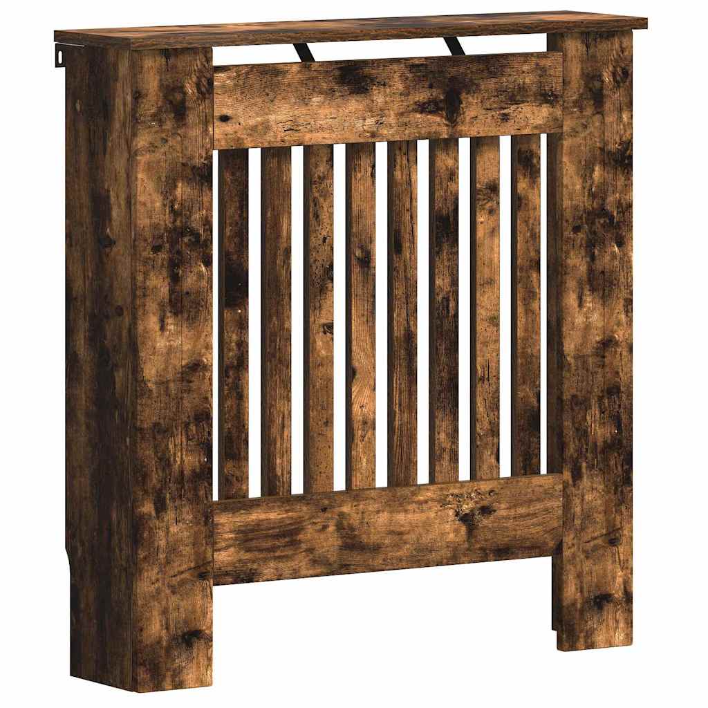 Radiator Deksel Røkt Eik 78 x 19 x 81,5 cm Konstruert tre