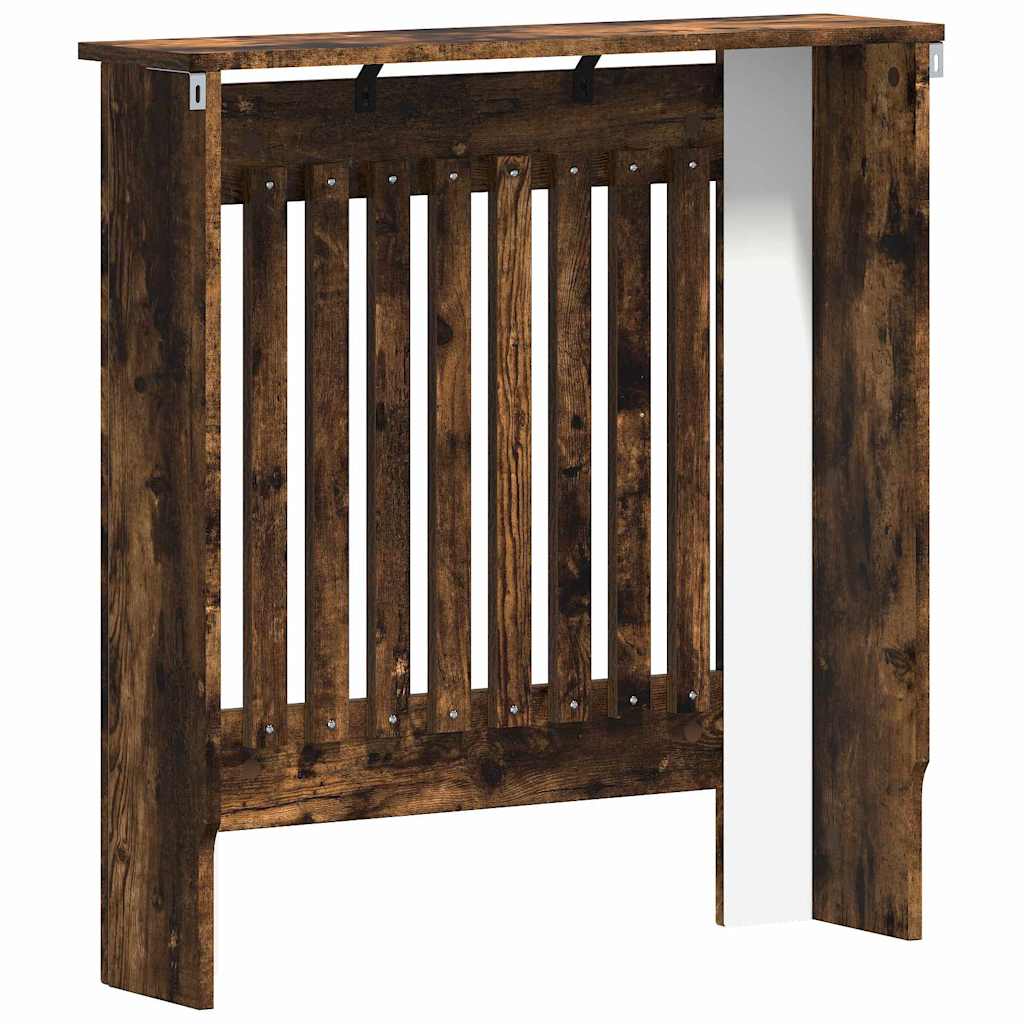 Radiator Deksel Røkt Eik 78 x 19 x 81,5 cm Konstruert tre