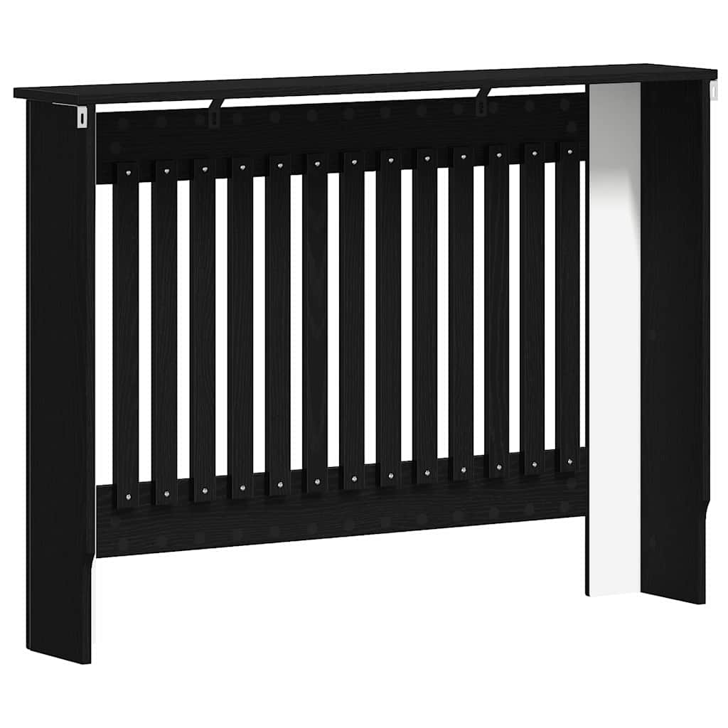 Radiator Deksel Svart eik 112 x 19 x 81,5 cm Konstruert tre