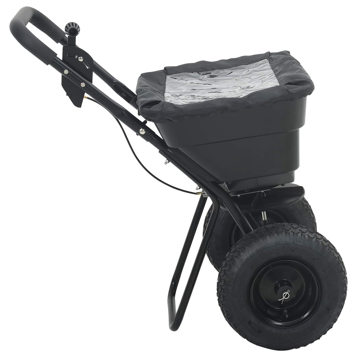 Spreader Svart 53 x 81,5 x 78 cm PVC og stål