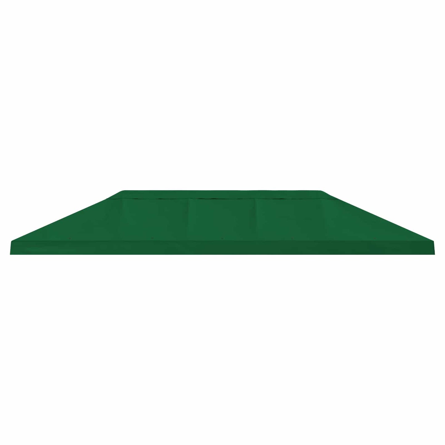 Hagepaviljong kanopydeksel 6 x 3 m Grønn Polyester 190