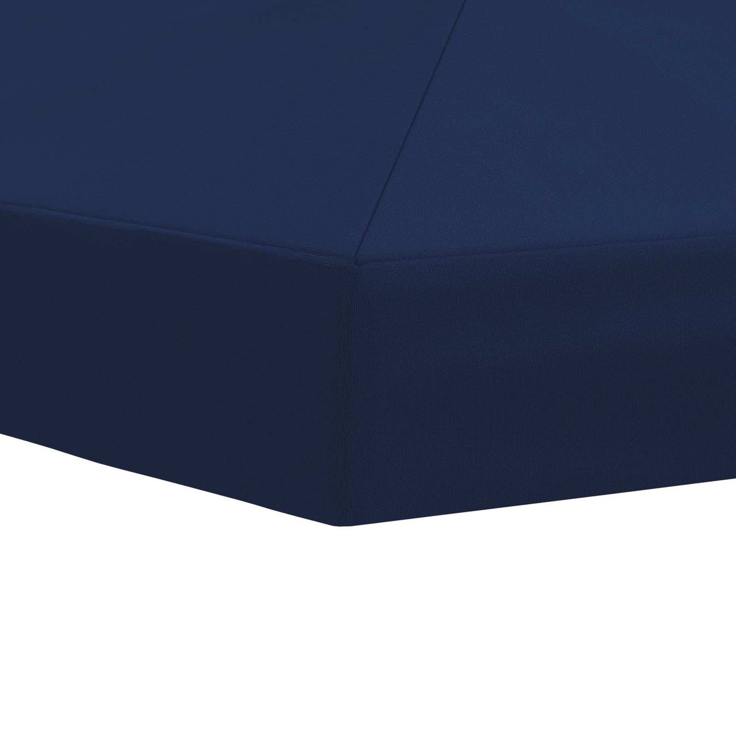 Hagepaviljong kanopydeksel 6 x 3 m Blå Polyester 190