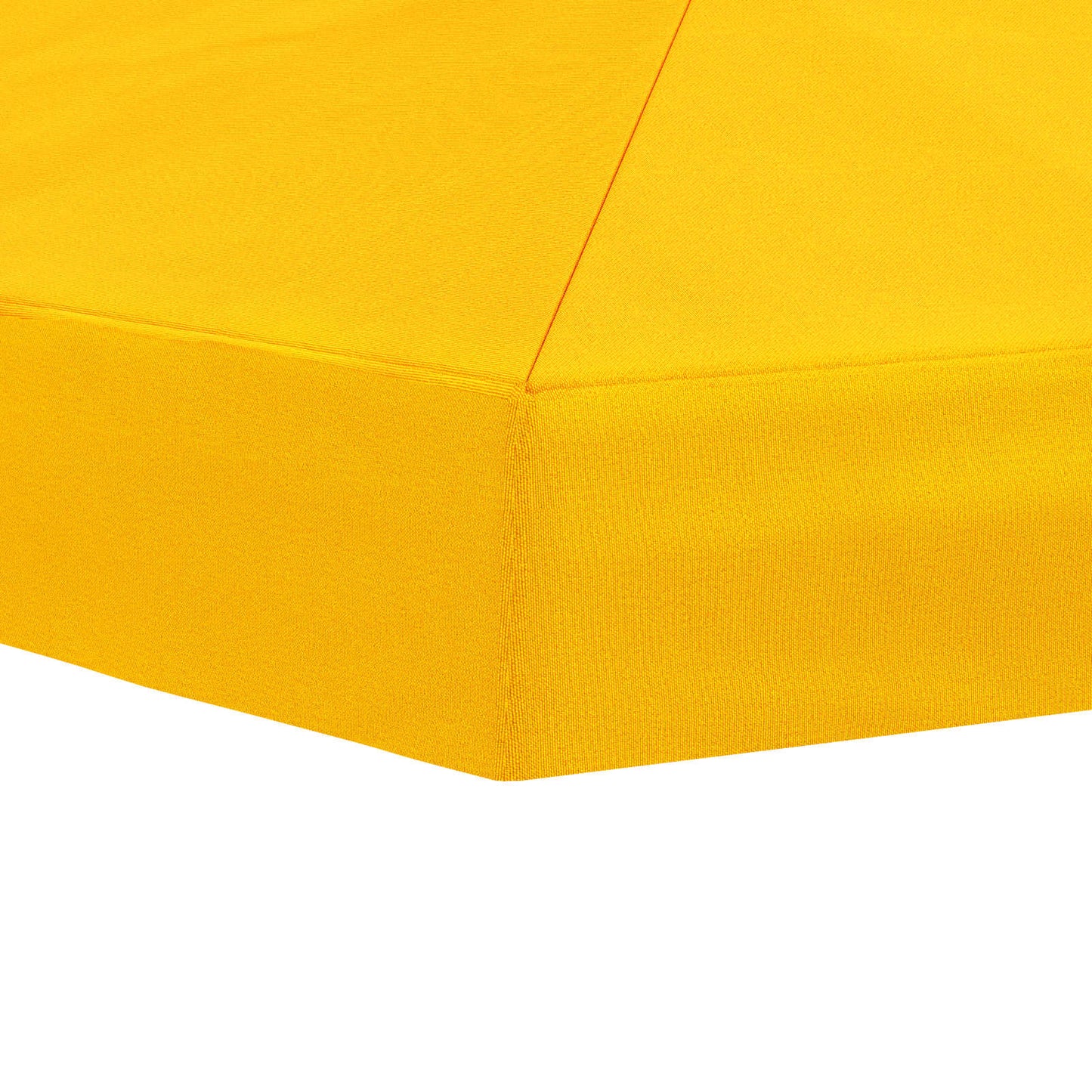 Hagepaviljong kanopydeksel 6 x 3 m Gul Polyester 190