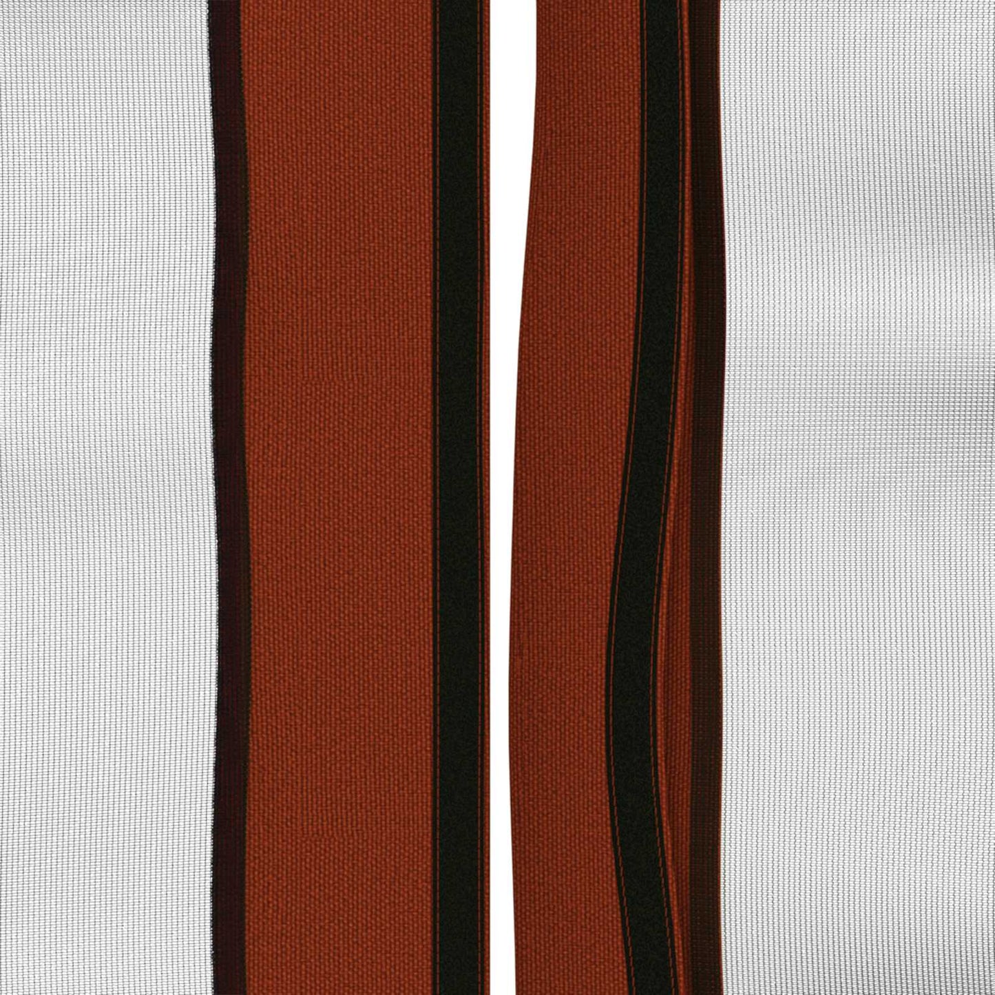Teltduk med sidevegger 6 x 3 m Terrakotta Polyester 190