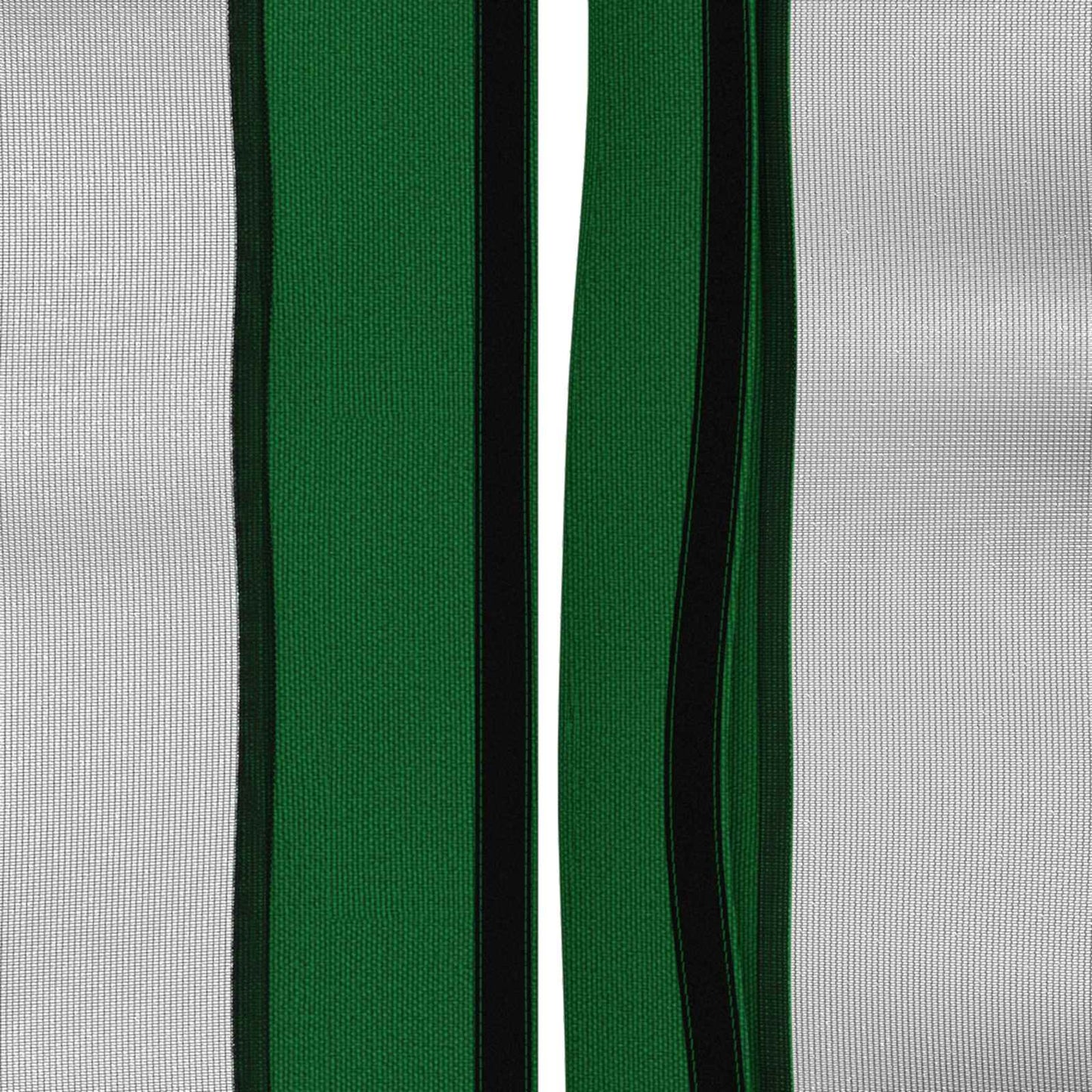 Teltduk med sidevegger 6 x 3 m Grønn Polyester 190
