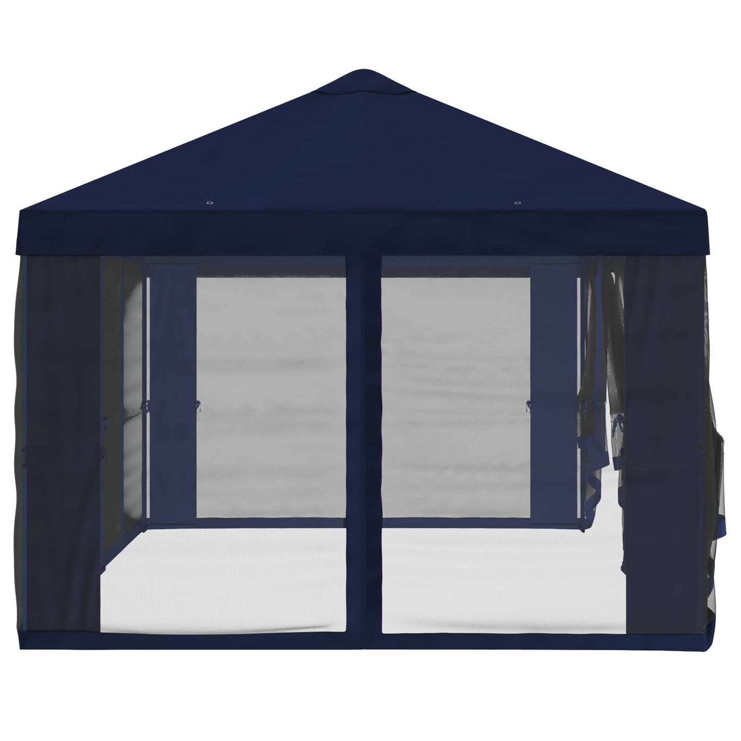 Teltduk med sidevegger 6 x 3 m Blå Polyester 190