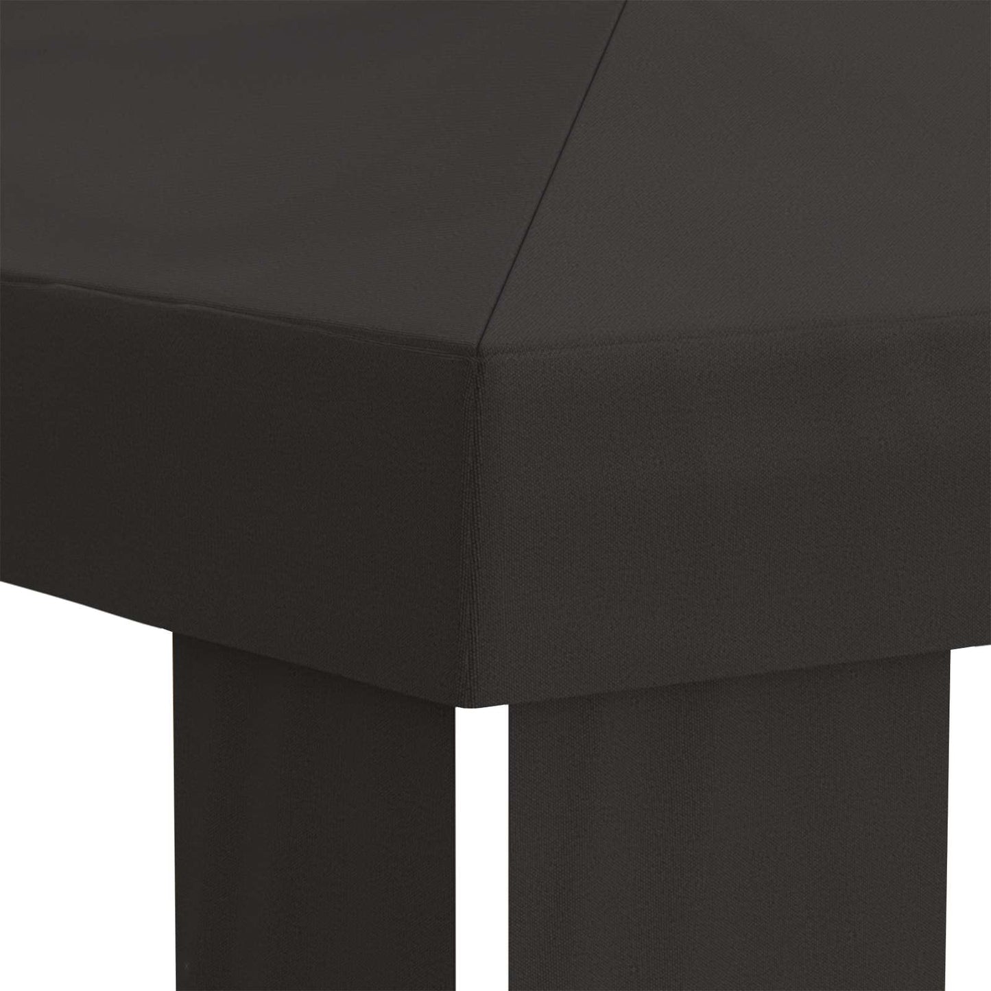 Gazebo Deksel 6 x 3 m Antrasitt Polyester 190 gsm
