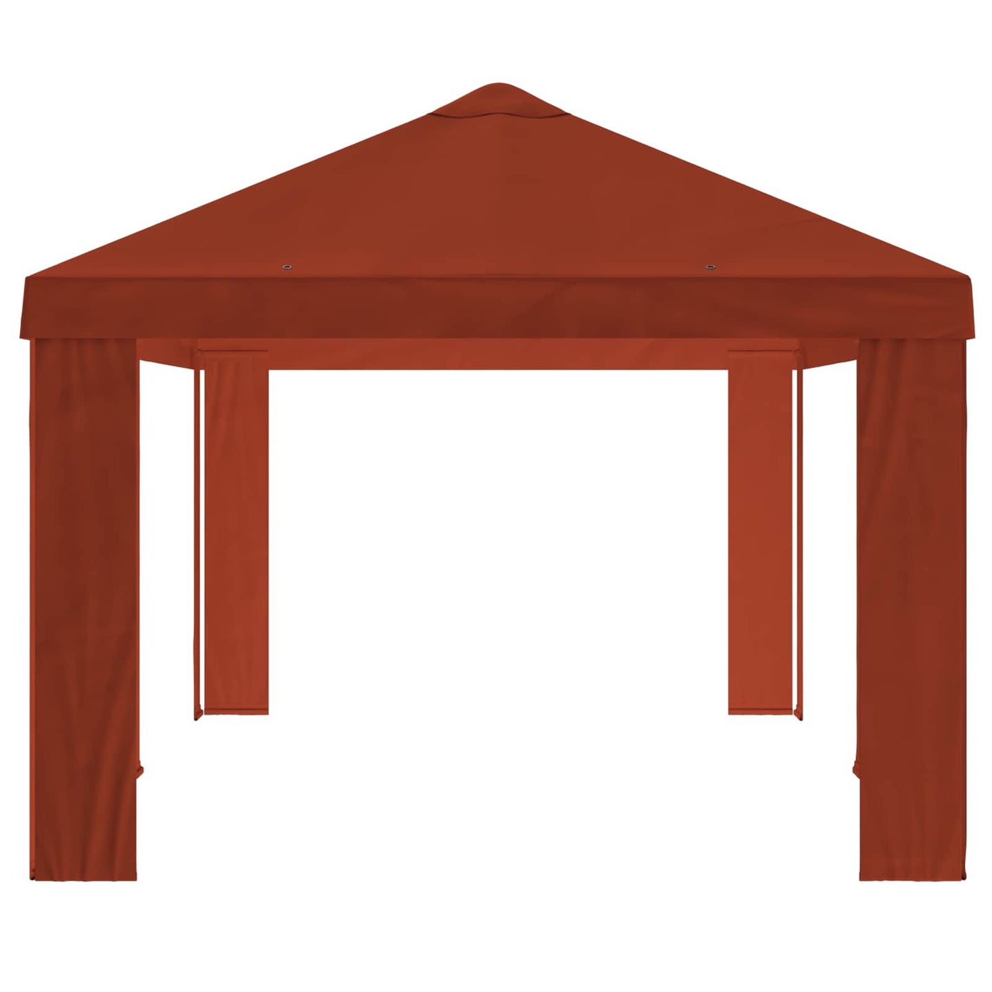 Gazebo Deksel 6 x 3 m Terrakotta Polyester 190 gsm
