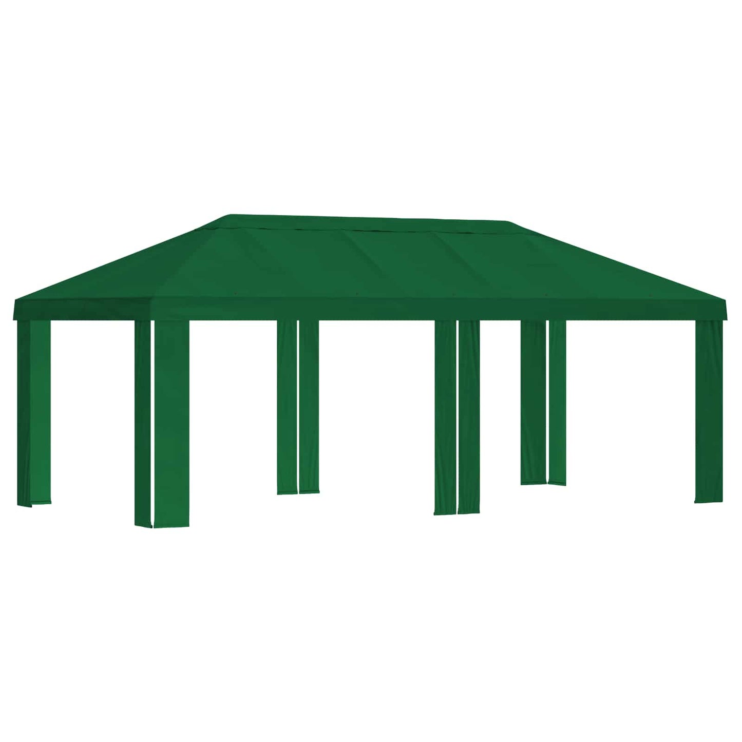 Gazebo Deksel 6 x 3 m Grønn Polyester 190 gsm