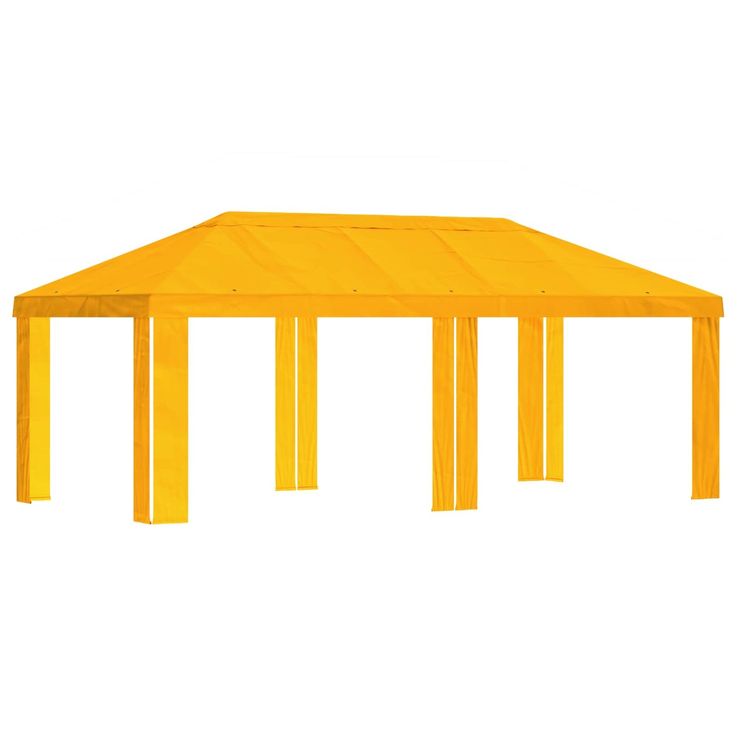 Gazebo Deksel 6 x 3 m Gul Polyester 190 gsm