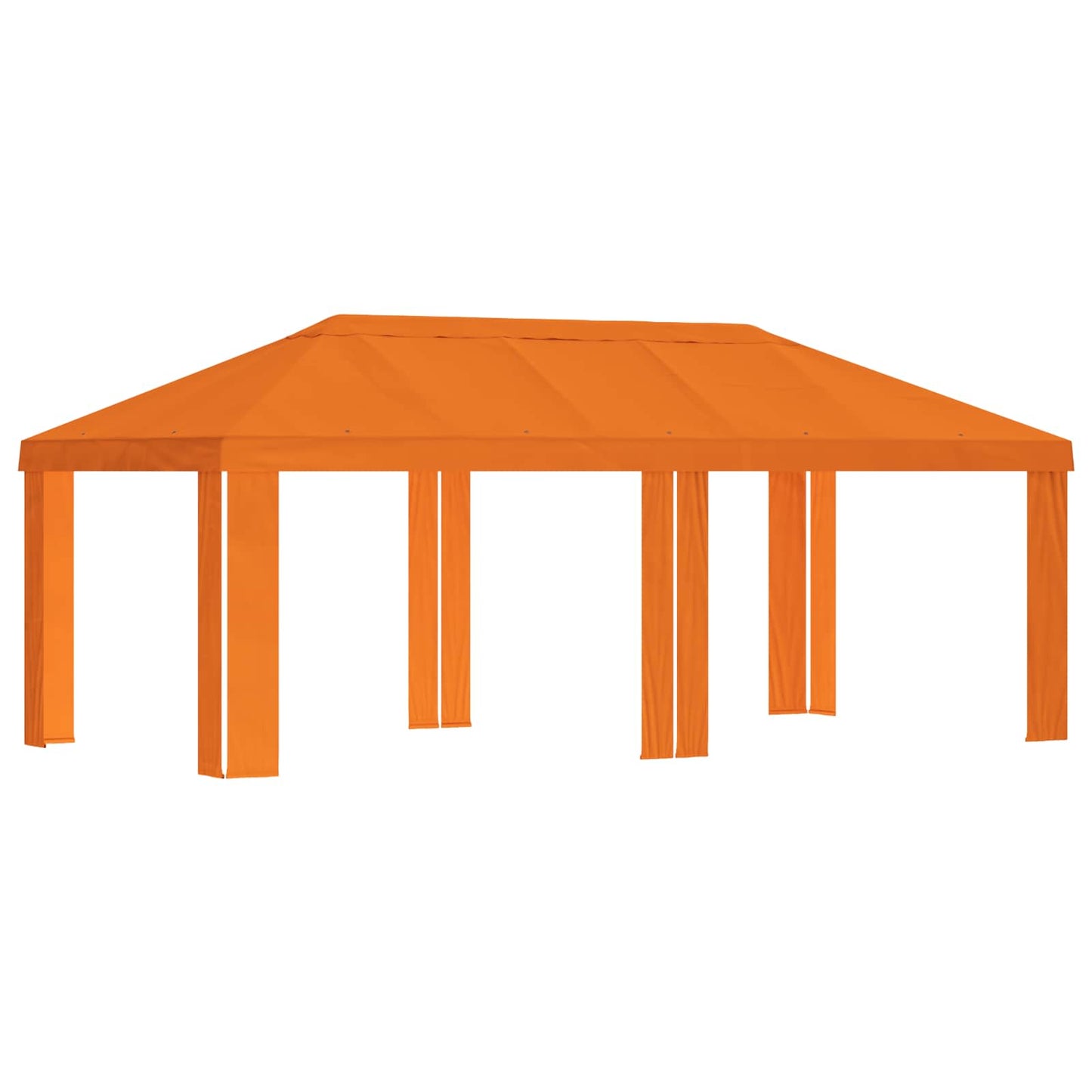 Gazebo Deksel 6 x 3 m Oransje Polyester 190 gsm