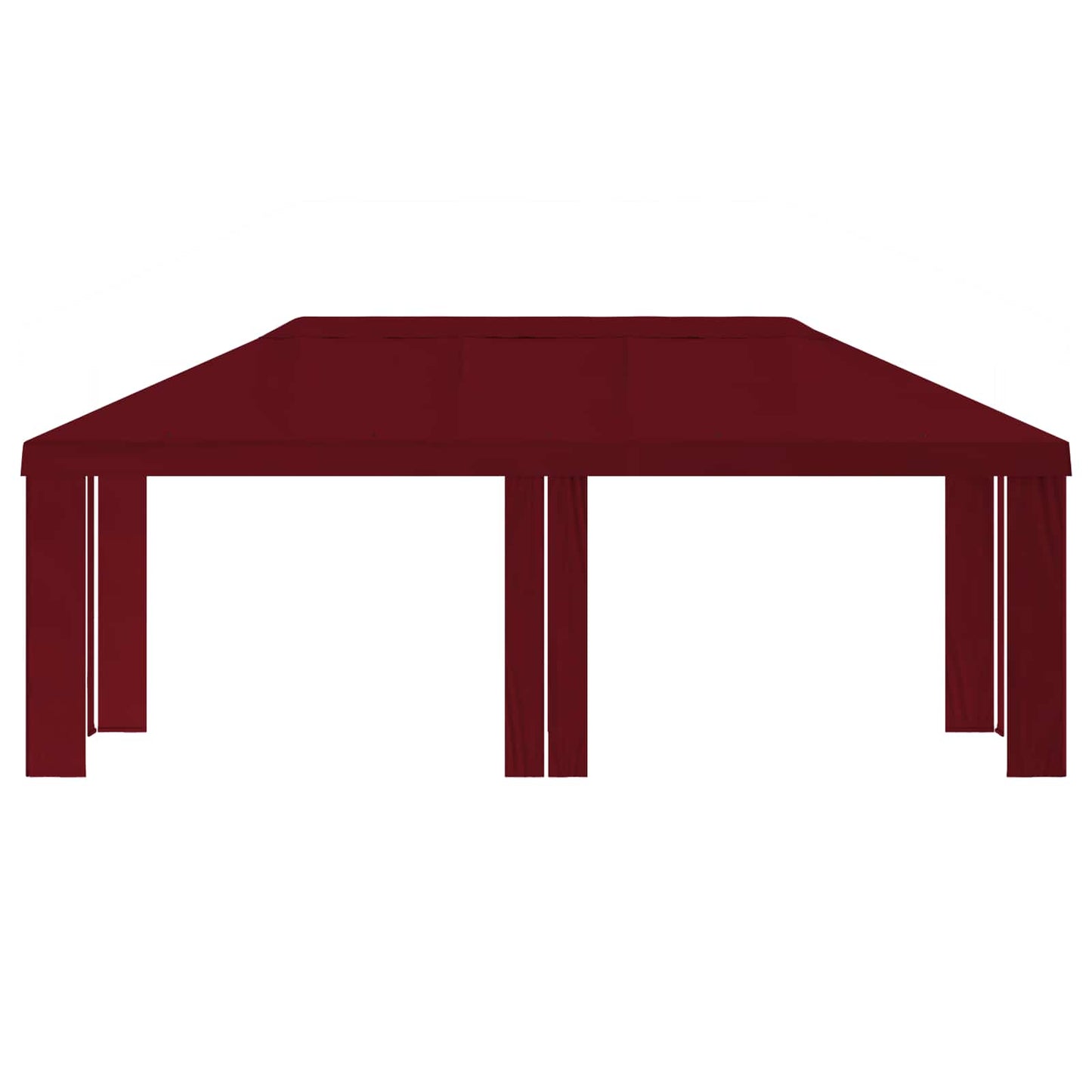 Gazebo Deksel 6 x 3 m Burgunder Polyester 190 gsm