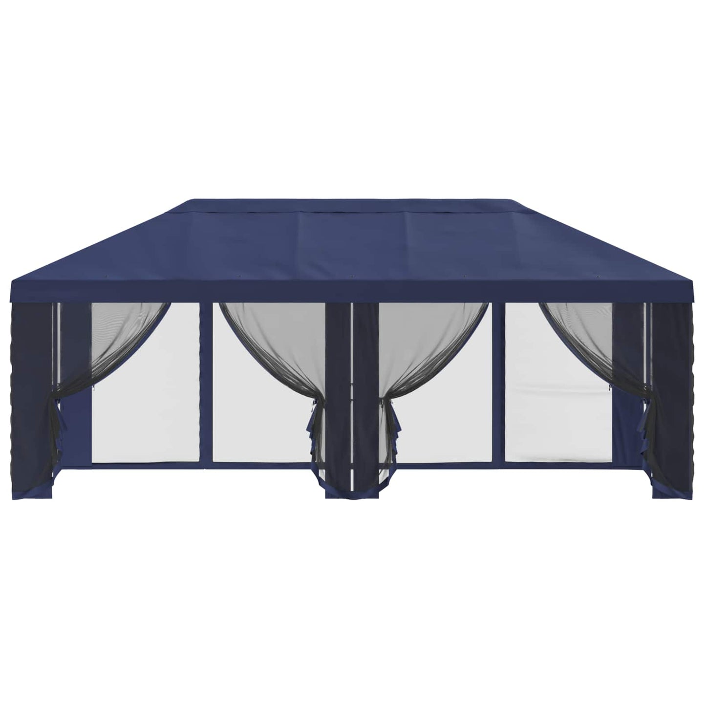 Teltduk med sidevegger Blå 600,5 x 300,5 cm Polyester