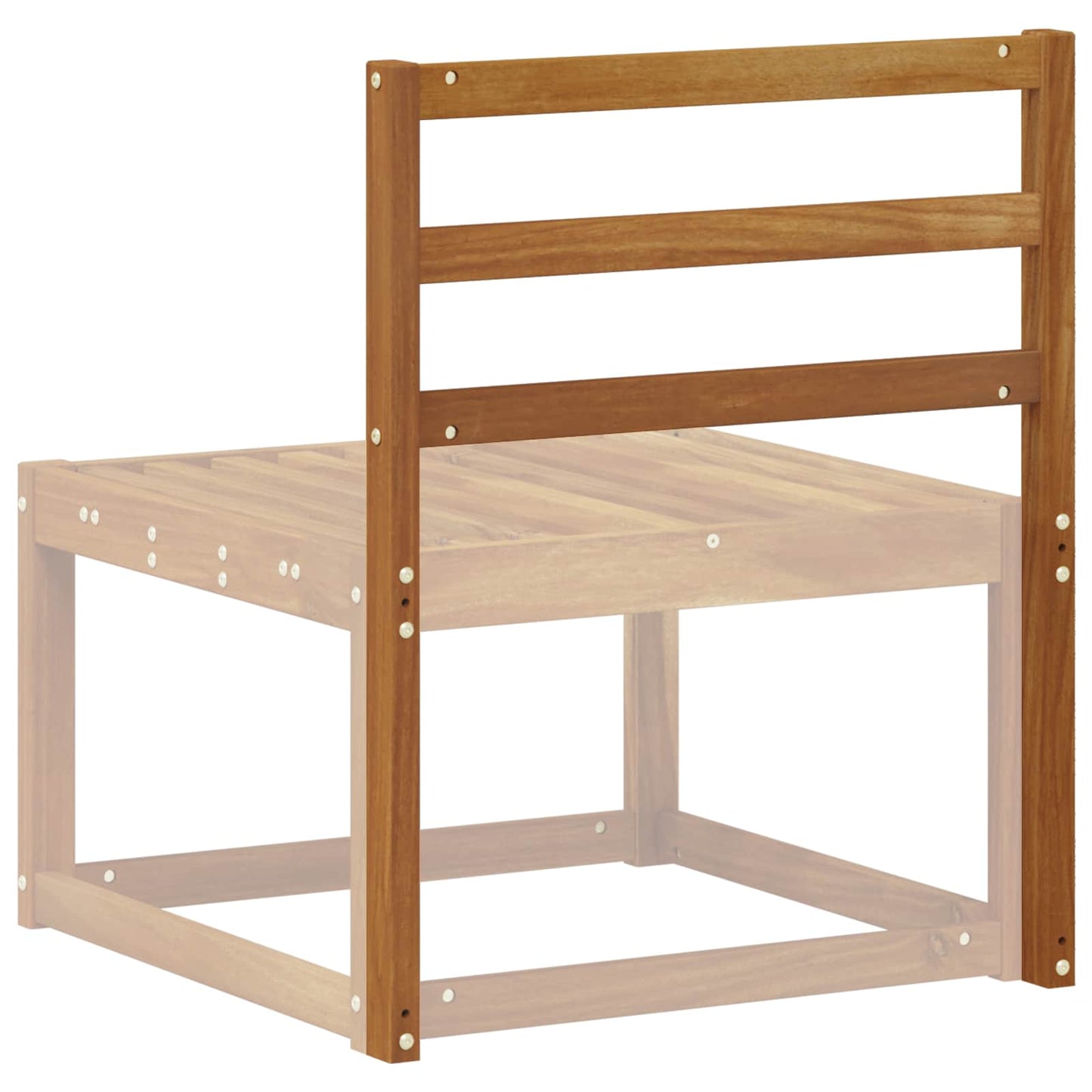 Ryggstøtte Brun 59 x 4 x 73 cm Konstruert tre