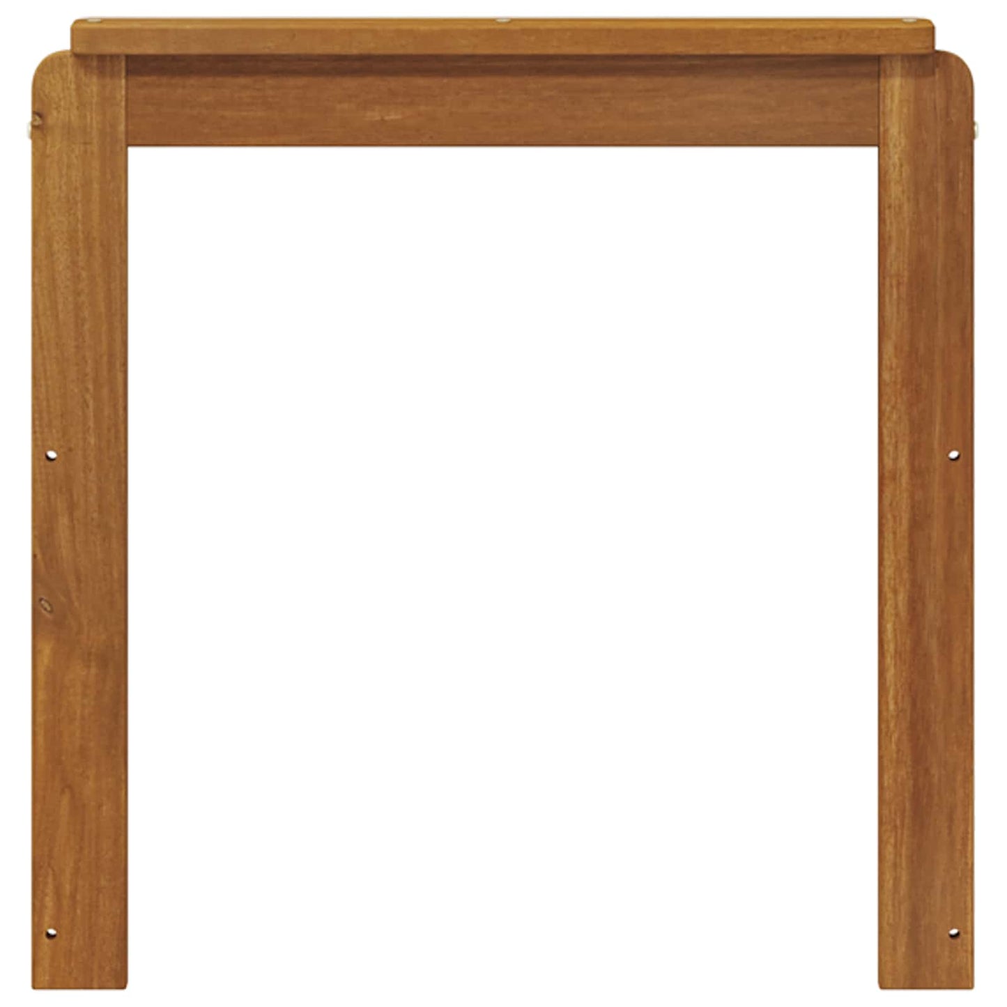 Armlener 2 pcs Brun 59 x 6 x 61 cm Konstruert tre