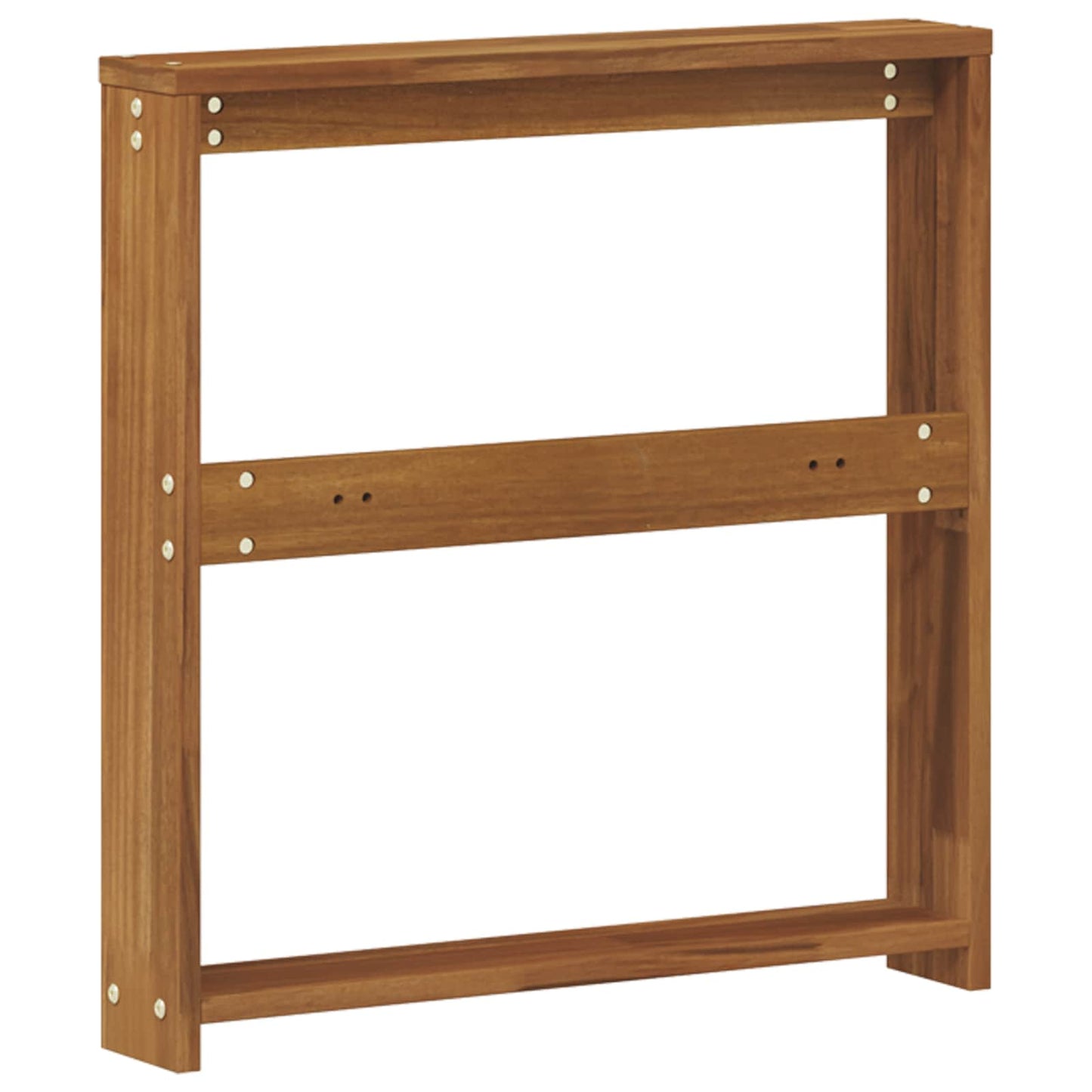 Armlene 2 stk. Naturlig 58,5 x 10 x 61 cm Solid akasietre