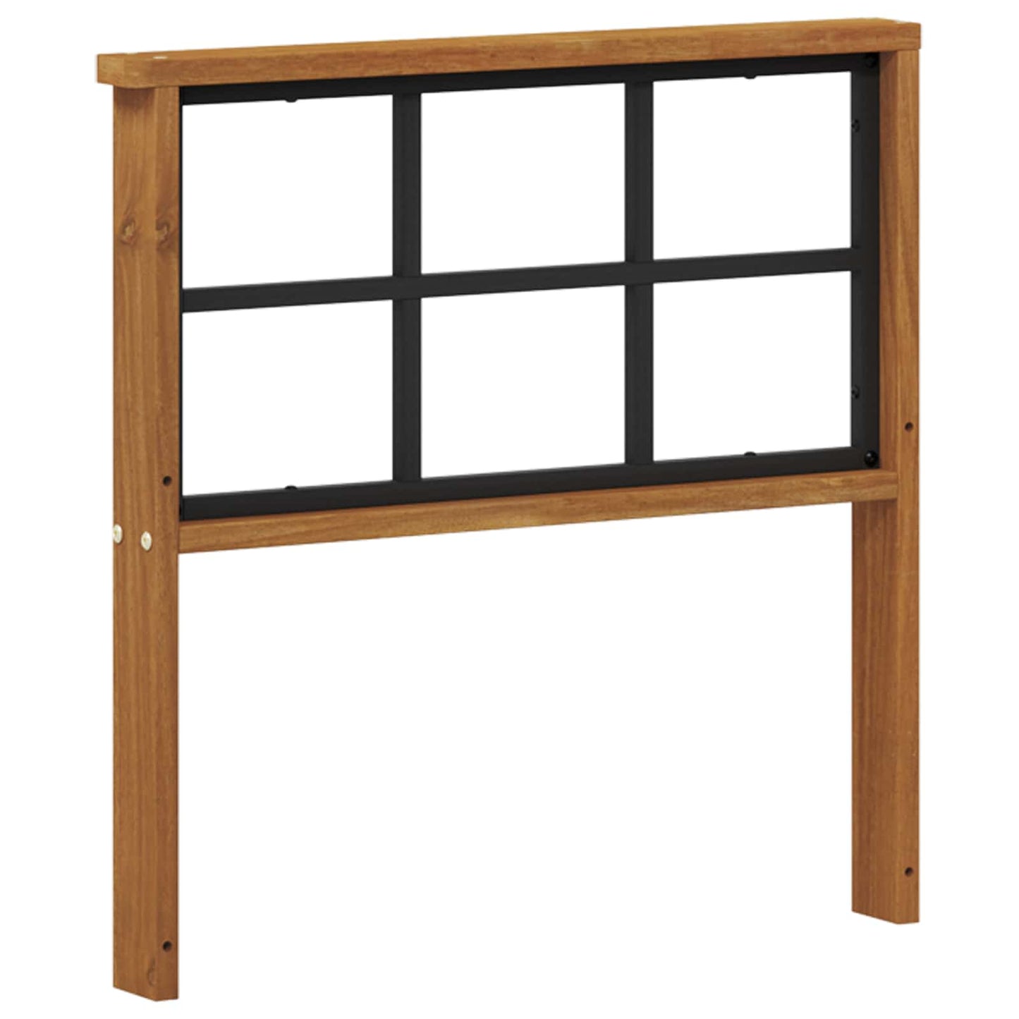 Armlene 2 stk. Naturlig 60 x 6 x 61 cm Solid akasietre