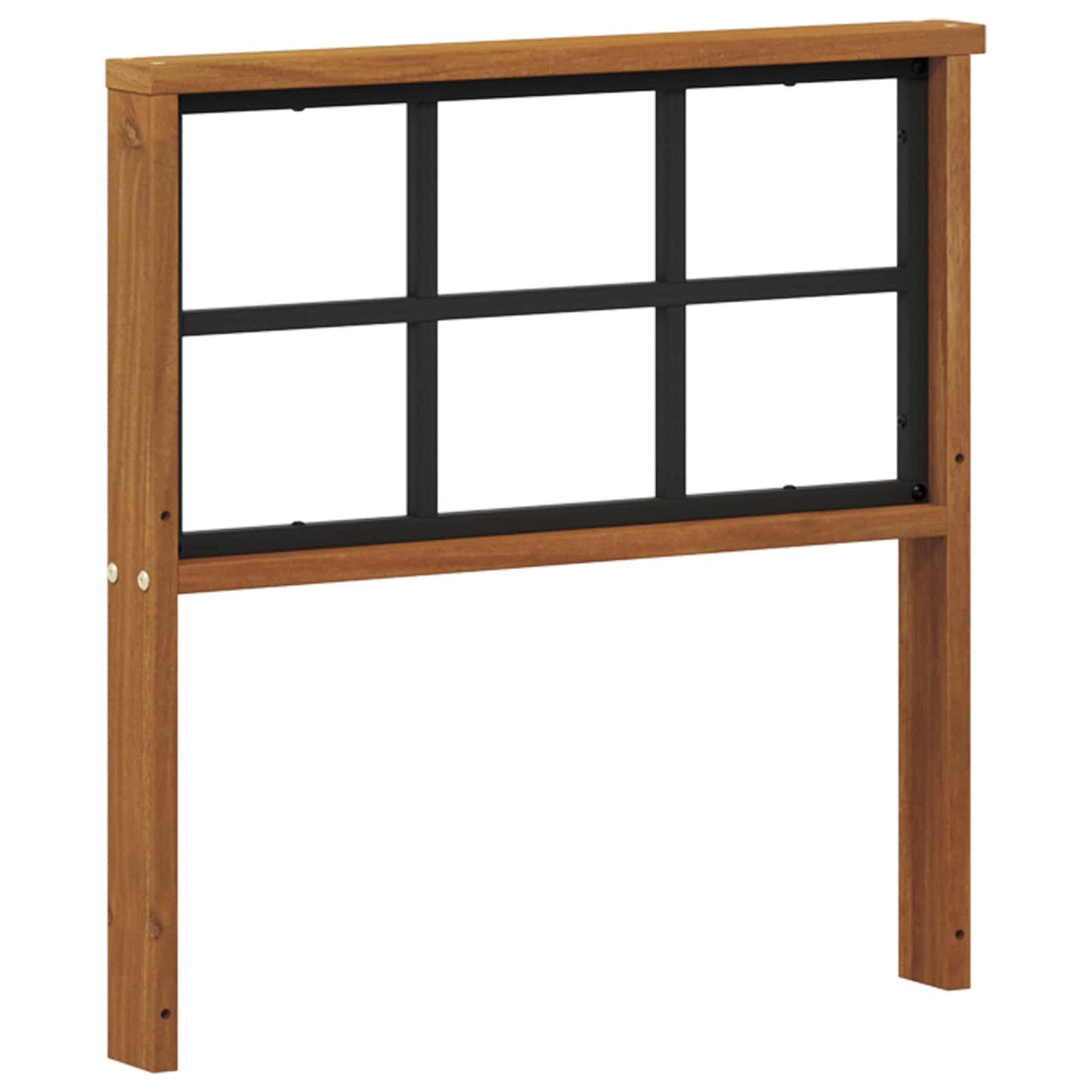 Armlene 2 stk. Naturlig 60 x 6 x 61 cm Solid akasietre
