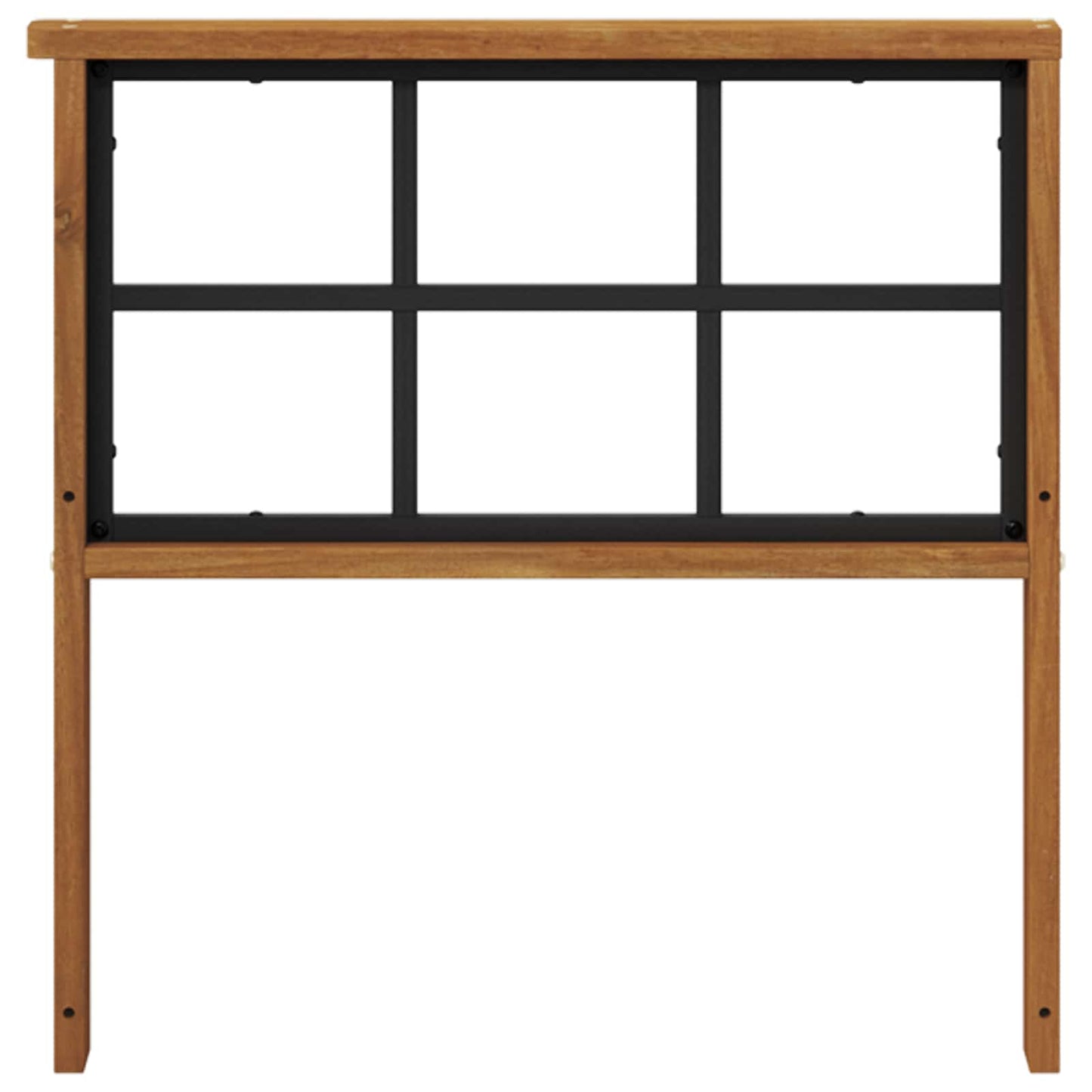 Armlene 2 stk. Naturlig 60 x 6 x 61 cm Solid akasietre