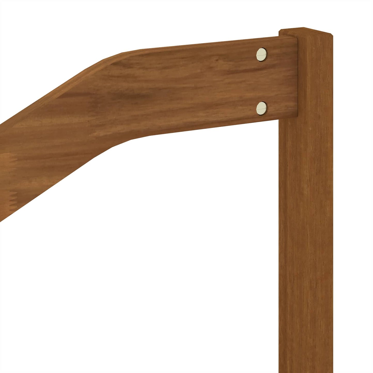 Armlene 2 pcs Naturlig 59 x 4 x 73 cm Solid akasietre