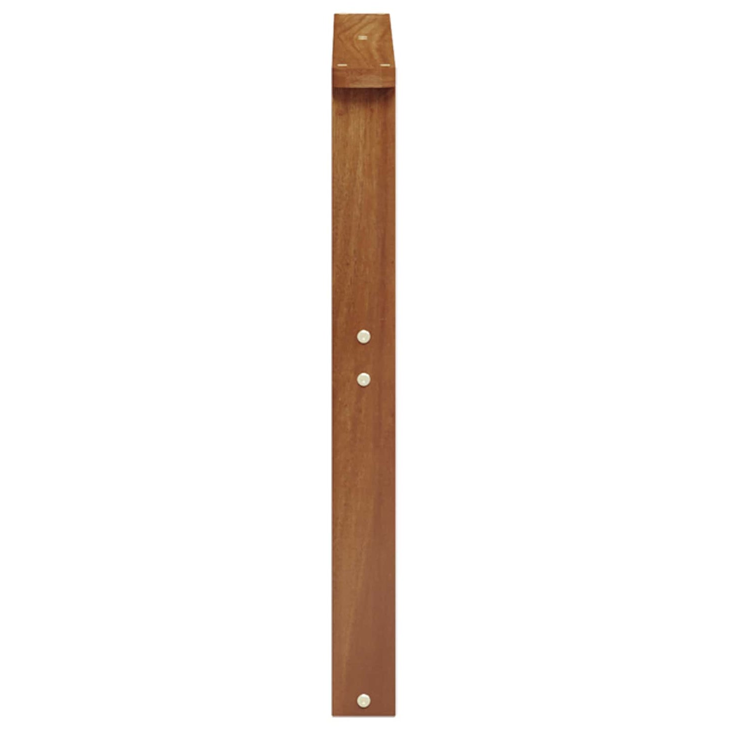 Armlener 2 pcs Brun 60 x 6 x 61 cm Konstruert tre