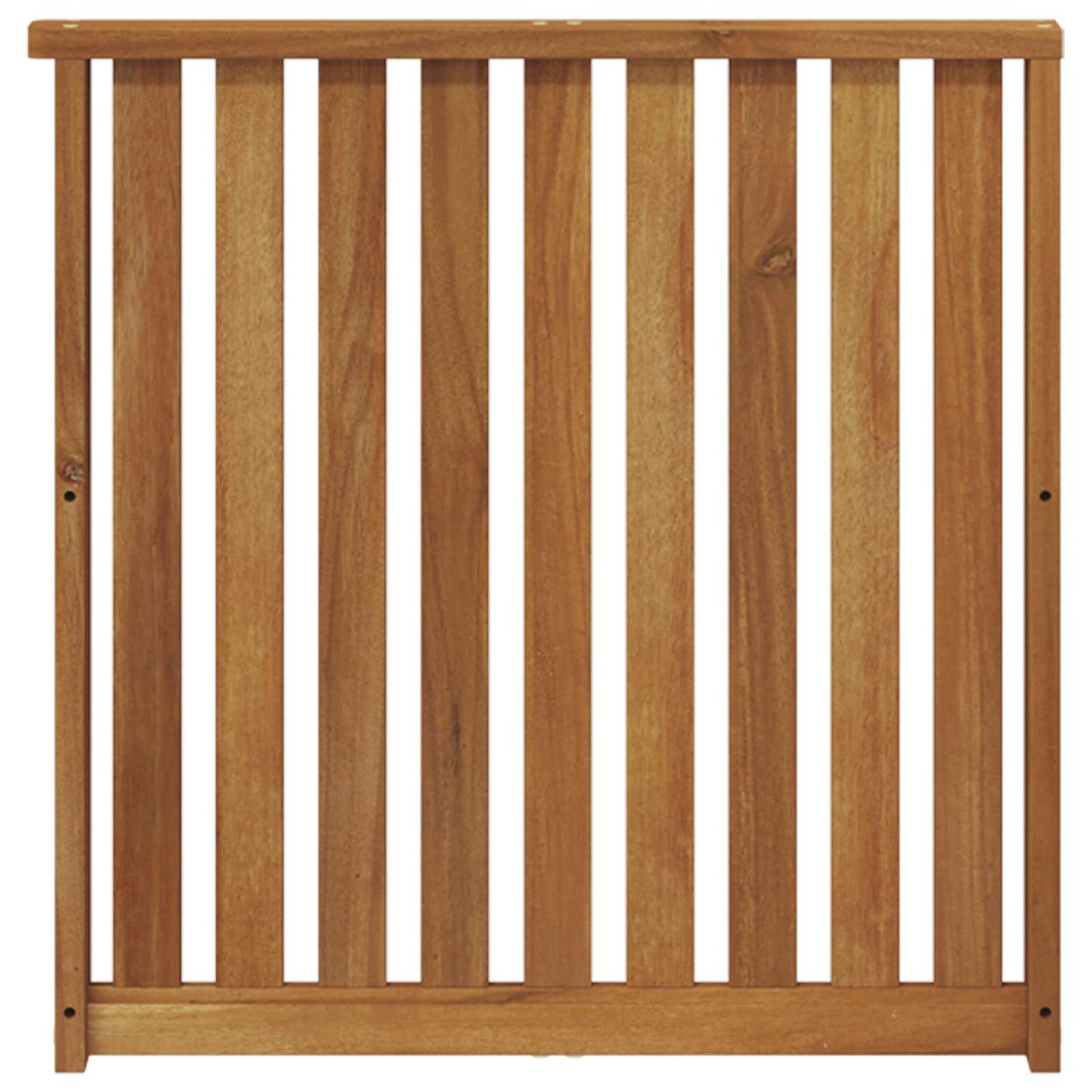 Armlener 2 pcs Brun 60 x 6 x 61 cm Konstruert tre