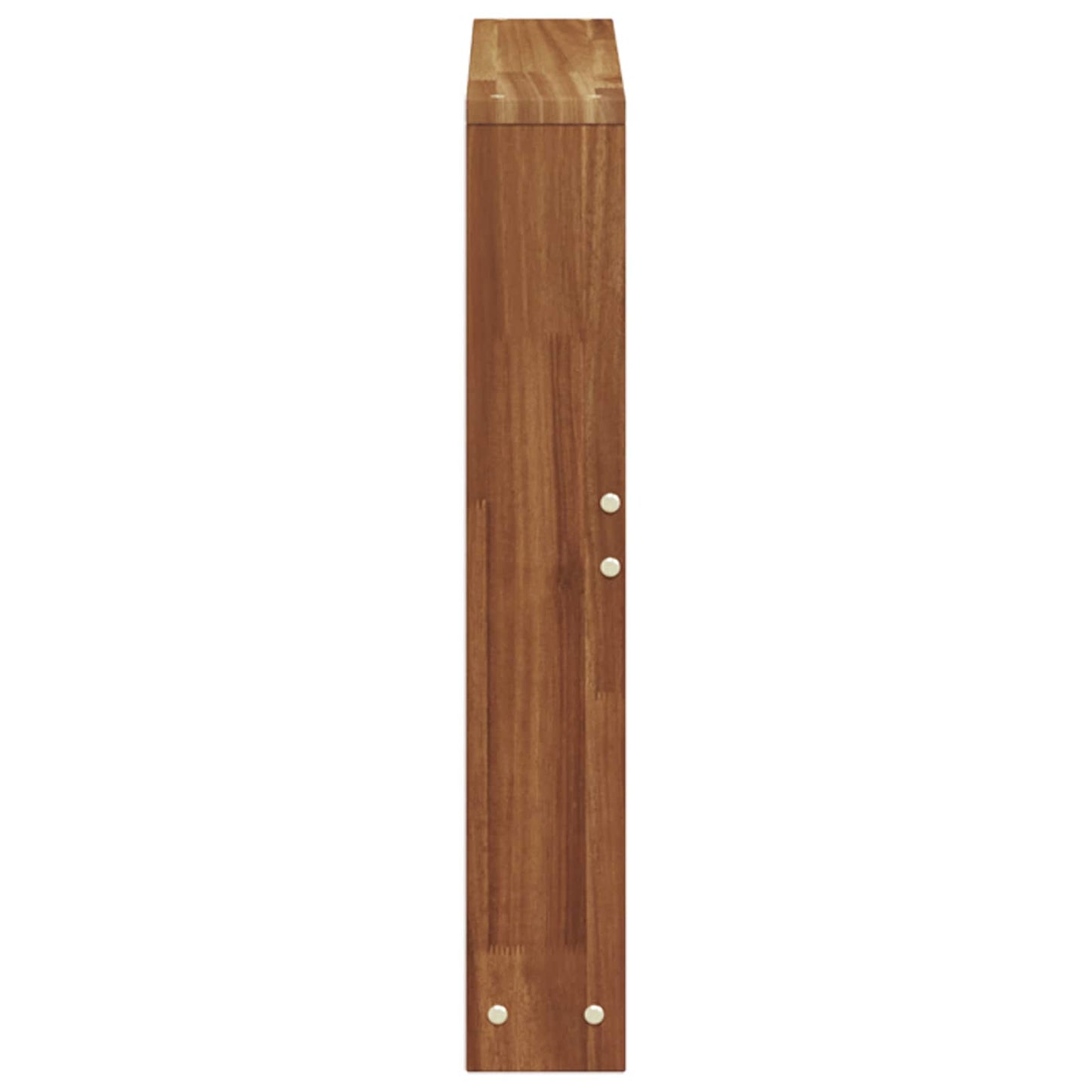 Armlener 2 pcs Brun 58.5 x 10 x 61 cm Konstruert tre