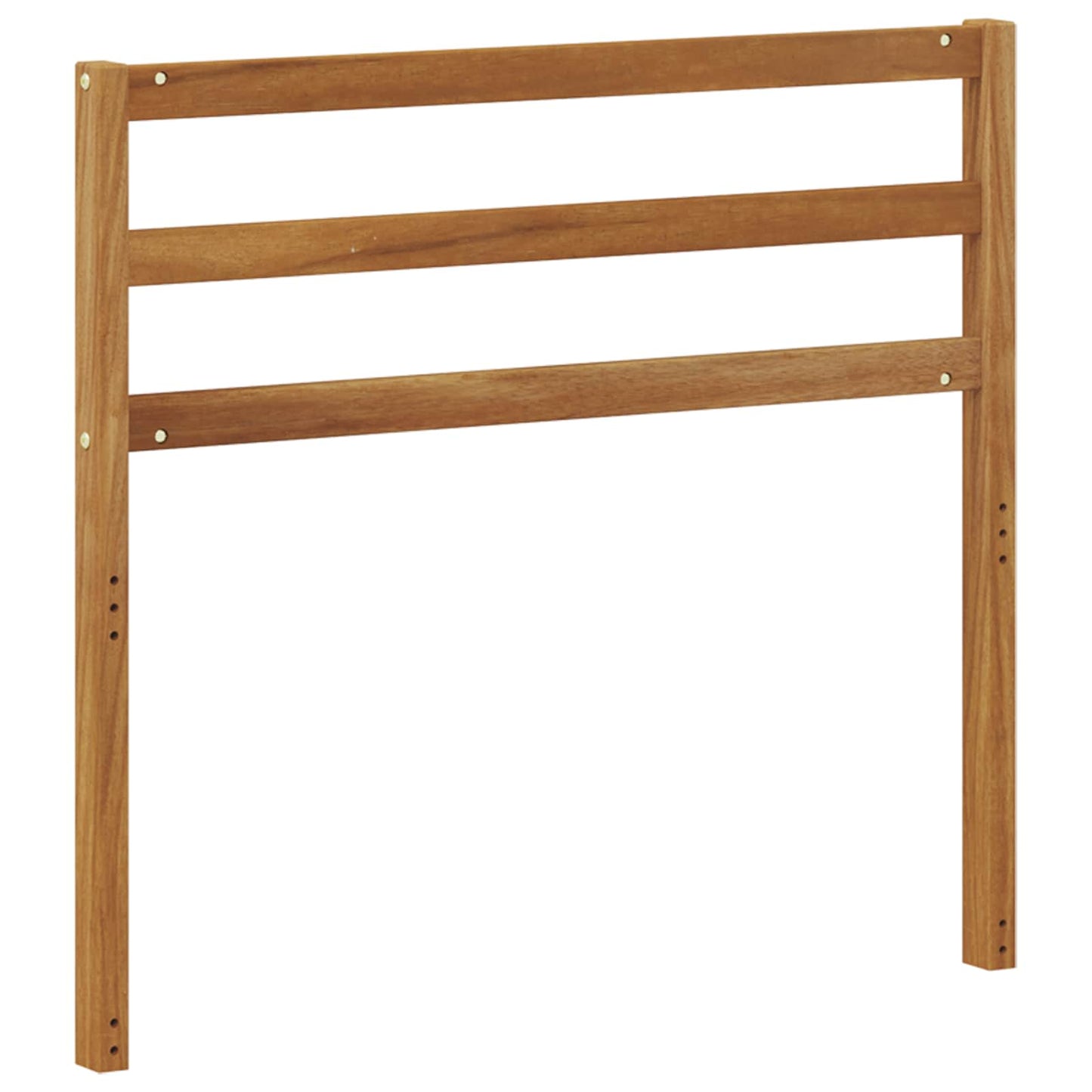 Armlene 2 pcs Naturlig 79 x 4 x 73 cm Solid akasietre