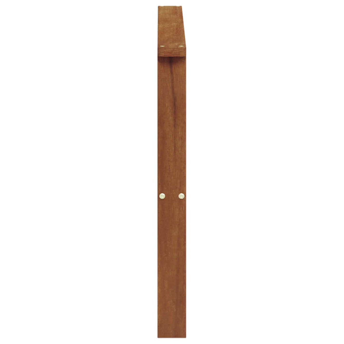 Armlene 2 stk. Naturlig 78,5 x 6 x 61 cm Solid akasietre