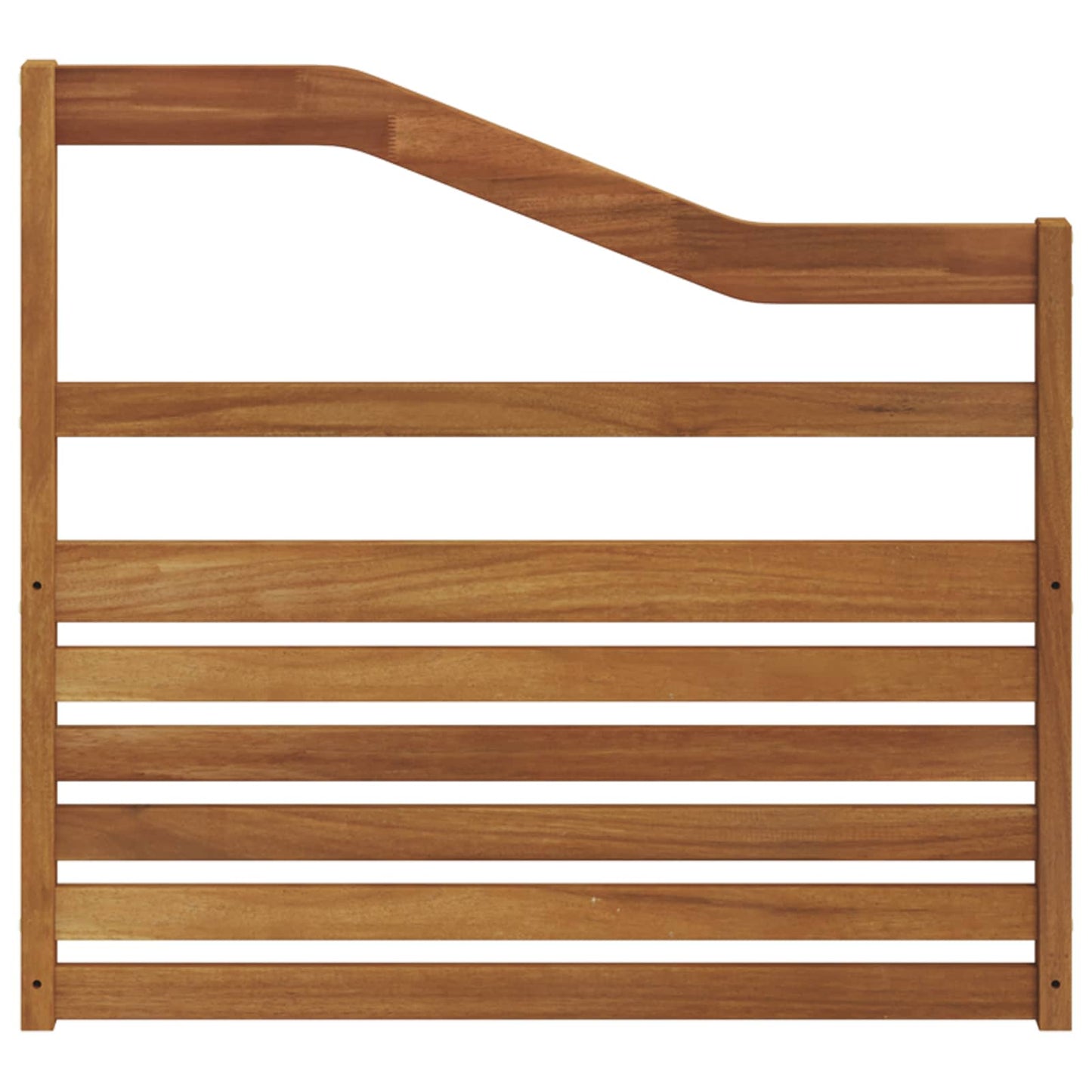 Armlener 2 pcs Brun 79 x 4 x 73 cm Konstruert tre