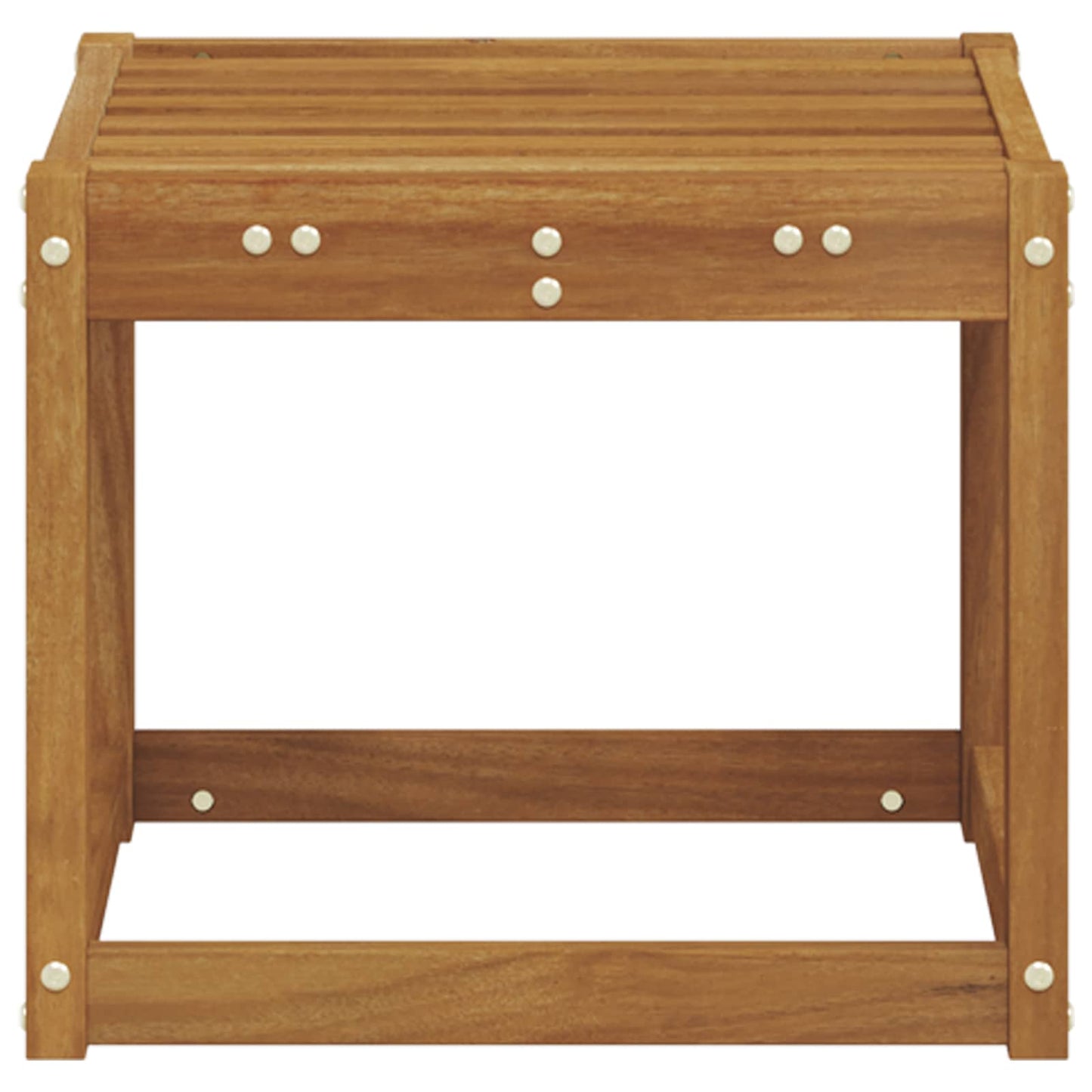 Krakkbenk Solid akasietre Naturlig 43 x 43 x 37 cm