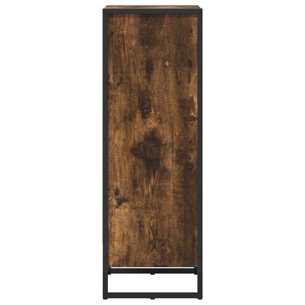 Bokskap Røyk Eik 40 x 30 x 86,5 cm Konstruert tre