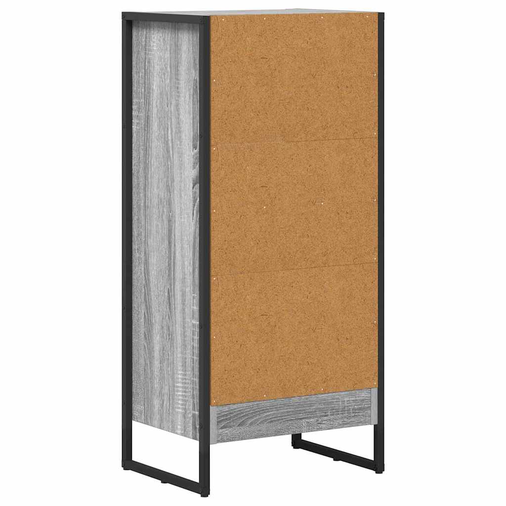 Bokskap Grå Sonoma 40 x 30 x 86,5 cm Konstruert tre