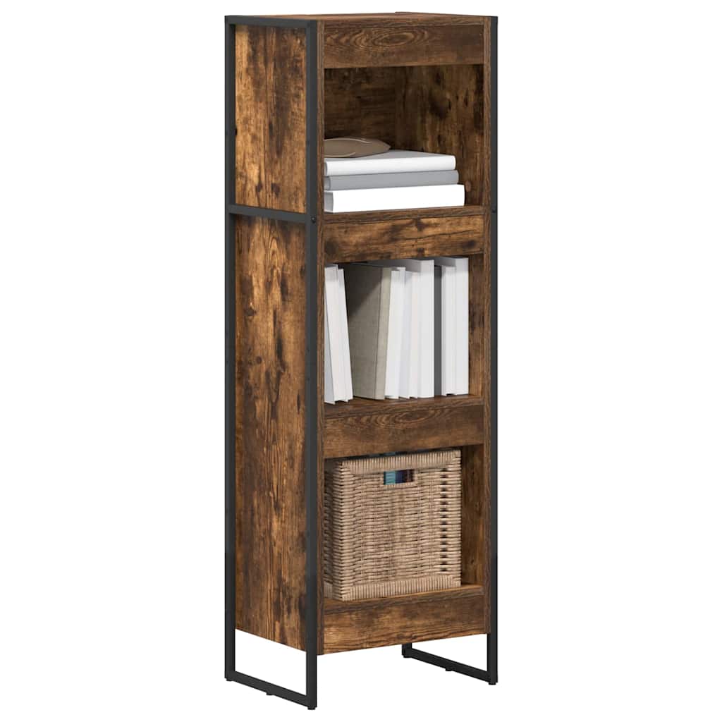 Bokskap Røyk Eik 40 x 30 x 121 cm Konstruert tre