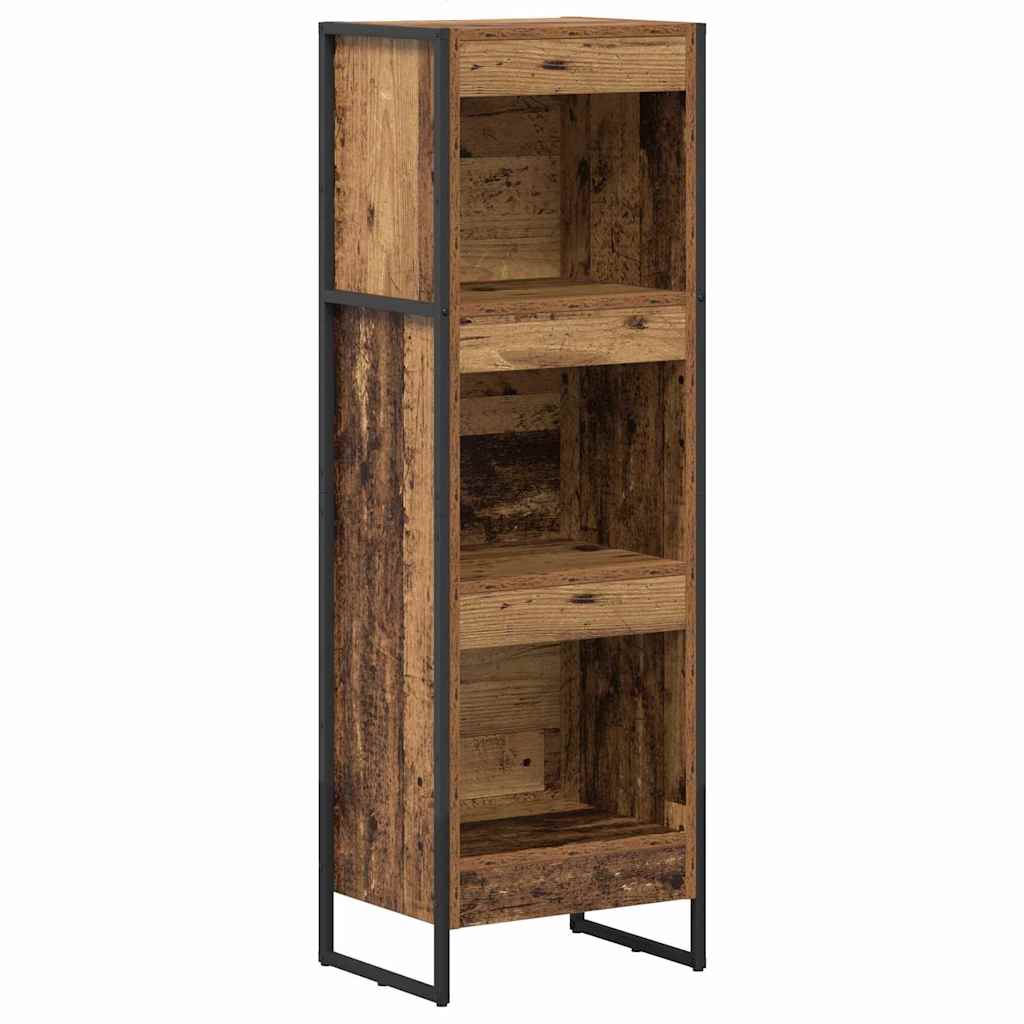 Bokskap Gamle tre 40 x 30 x 121 cm Konstruert tre