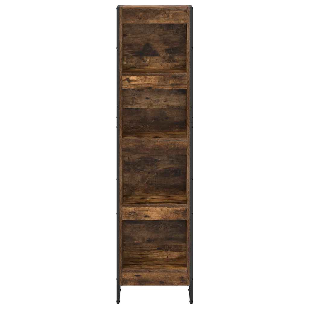 Bokskap Røyk Eik 40 x 30 x 155 cm Konstruert tre